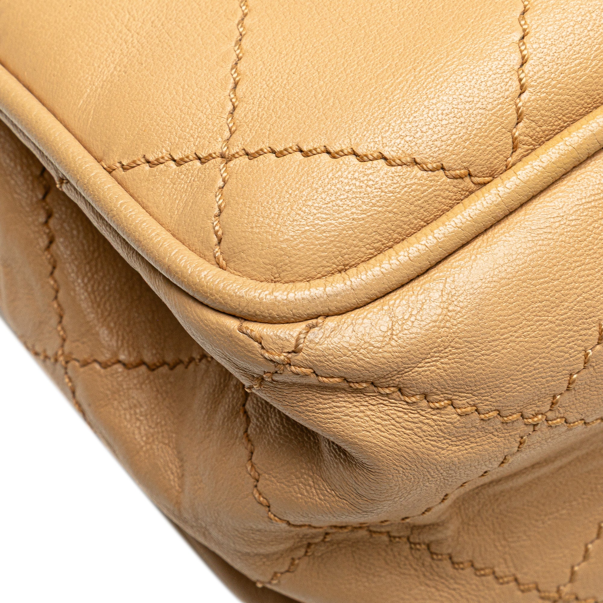 Chanel Reissue 2.55 Quilted Lambskin Wild Stitch Accordion Chain Shoulder Bag - image 7