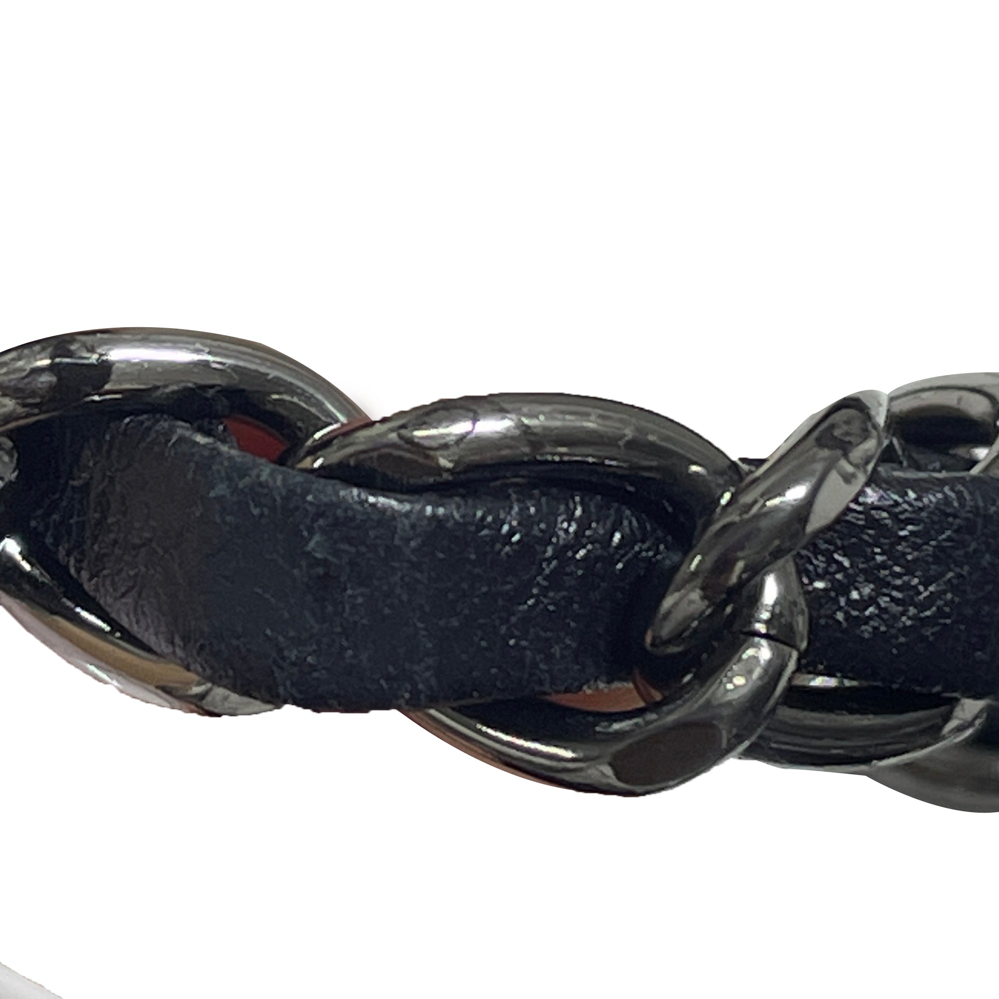 Chanel Jumbo Patent Classic Twist Flap - image 9