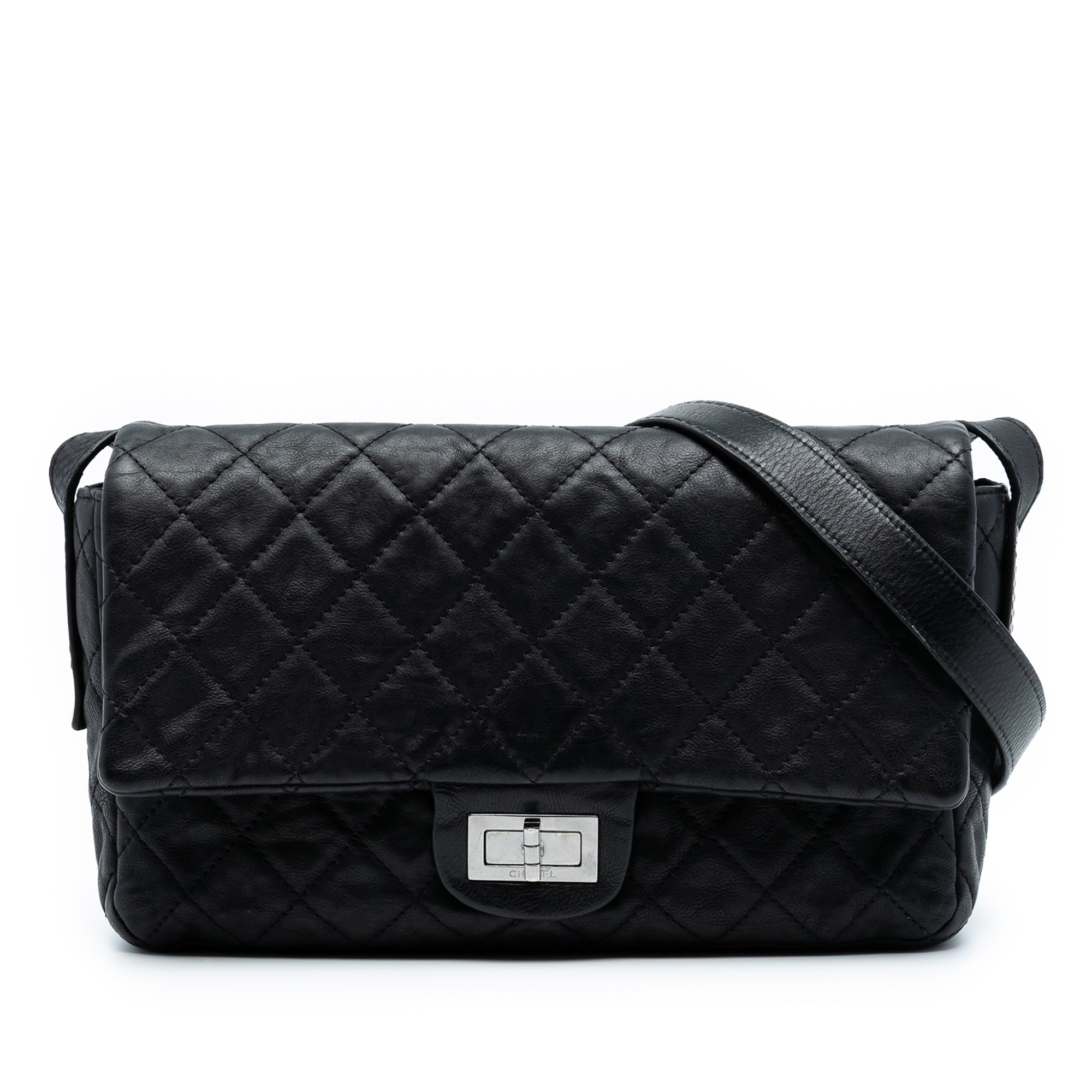 Chanel Quilted Calfskin Reissue 2.55 Easy Messenger Flap - image 1