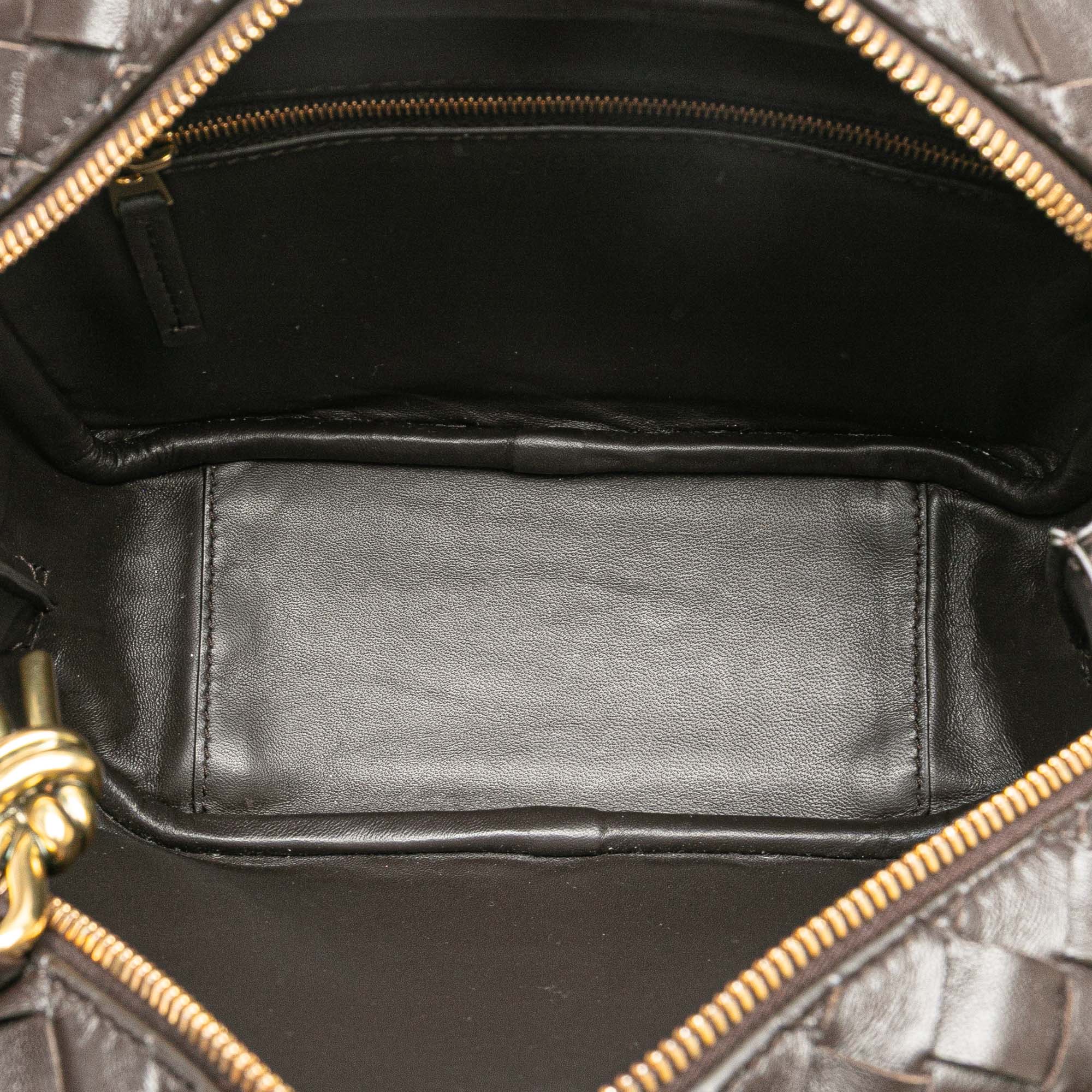 Bottega Veneta Small Lambskin Intrecciato Getaway Satchel - image 4