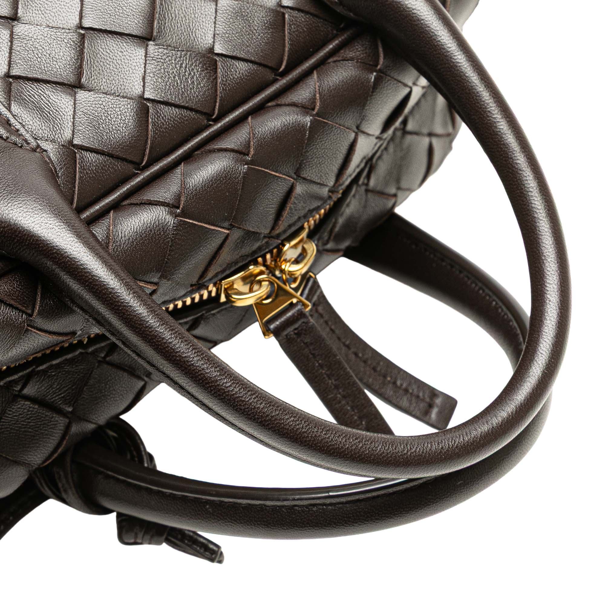 Bottega Veneta Small Lambskin Intrecciato Getaway Satchel - image 9