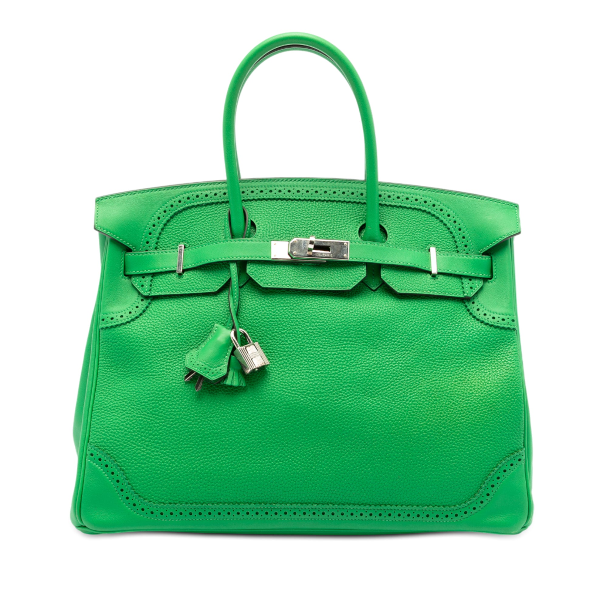 Hermès Togo and Swift Ghillies Birkin Retourne 35 - image 1