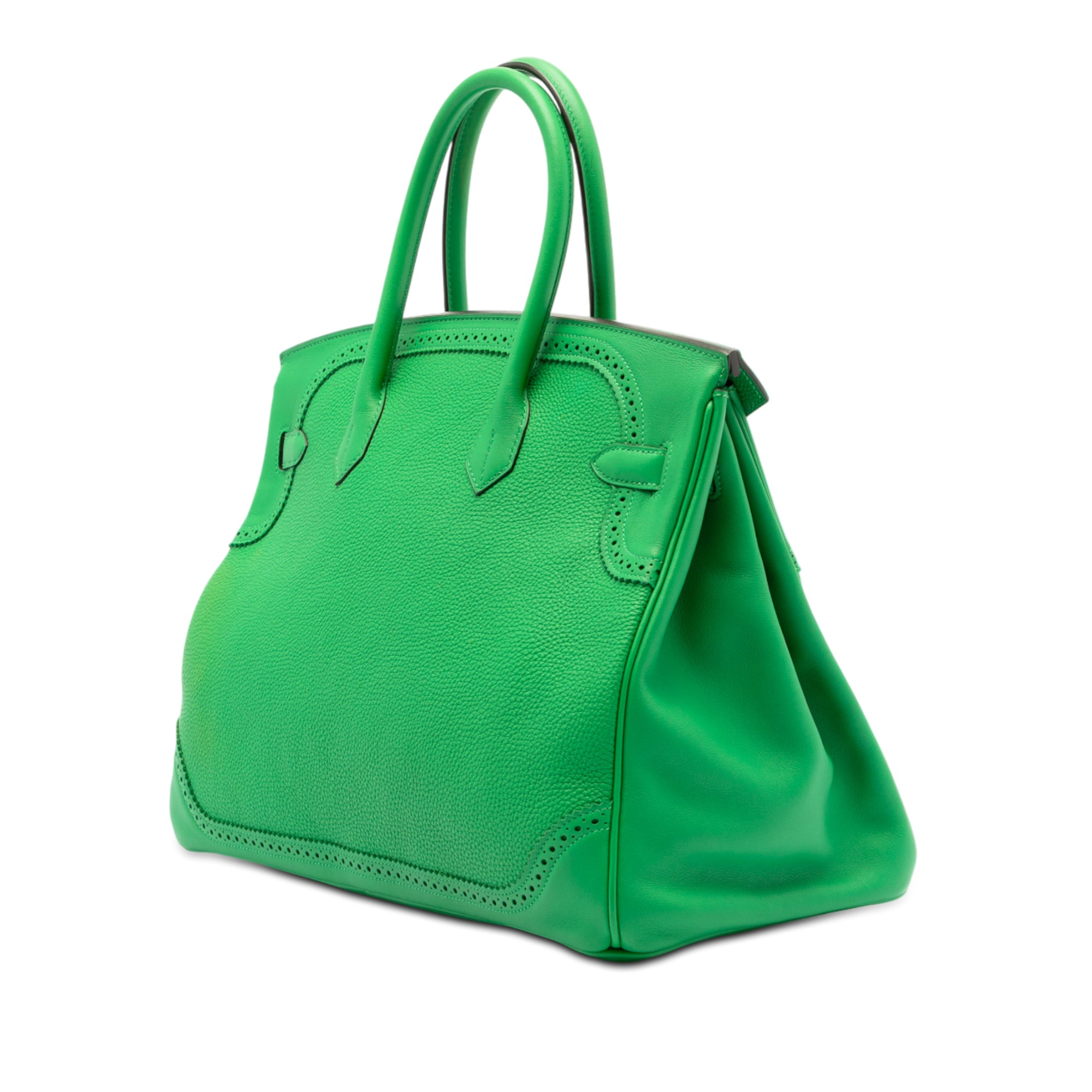 Hermès Togo and Swift Ghillies Birkin Retourne 35 - image 2
