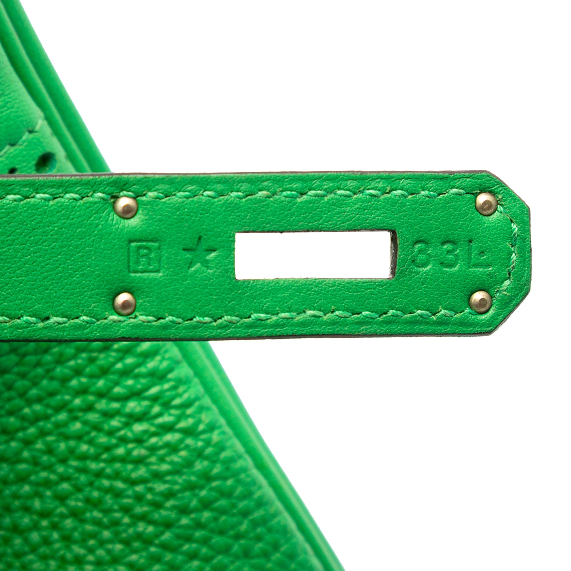 Hermès Togo and Swift Ghillies Birkin Retourne 35 - image 6