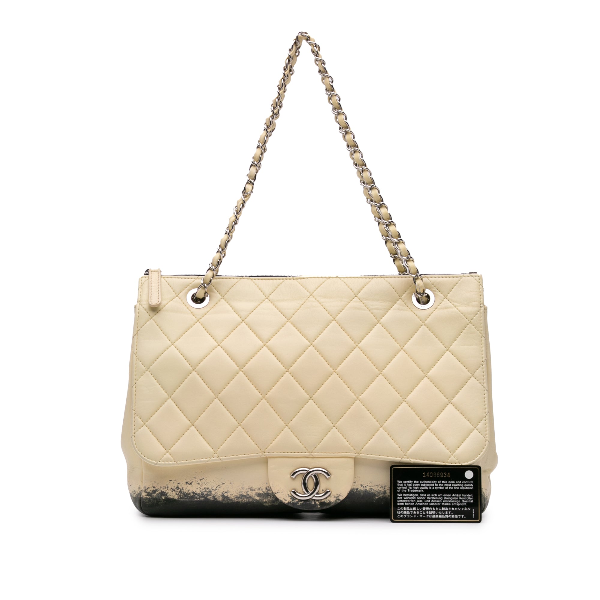 Chanel Maxi Quilted Calfskin Blizzard Zip Top Flap - image 10
