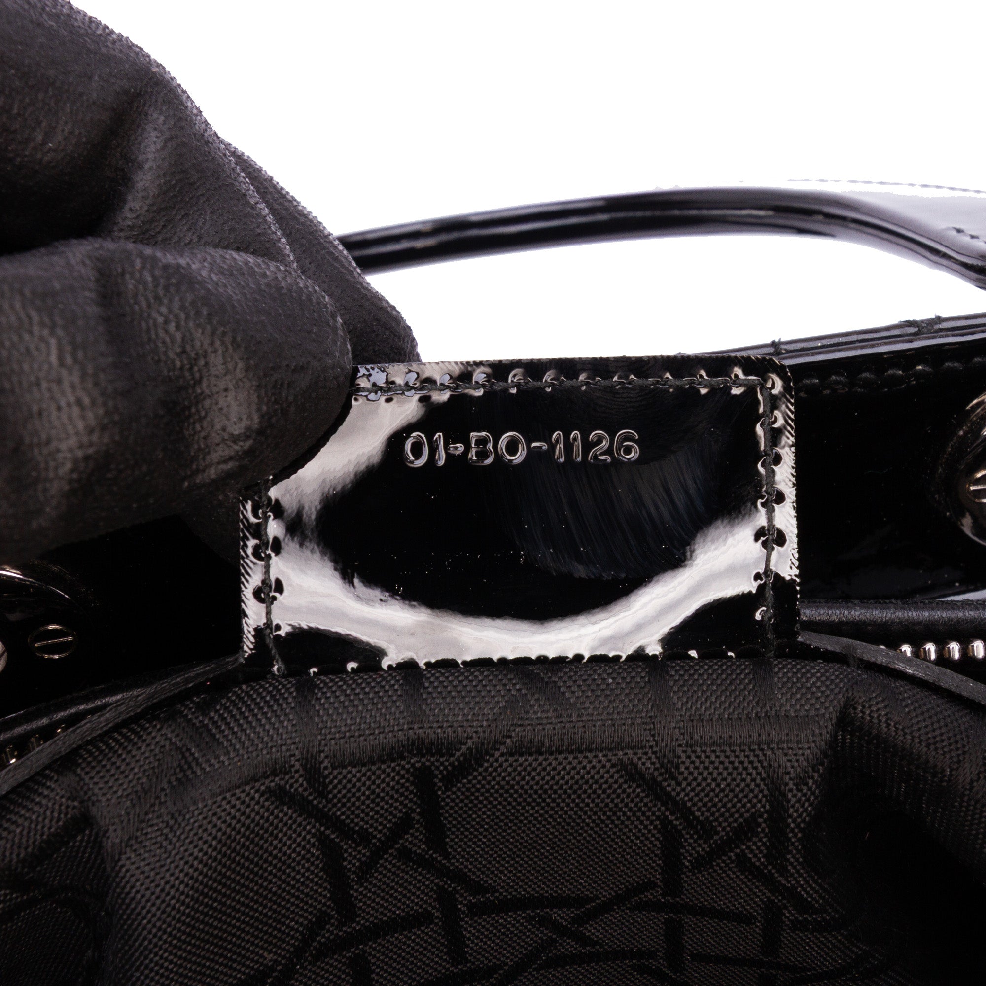 Dior Large Patent Cannage Lady Dior - image 5