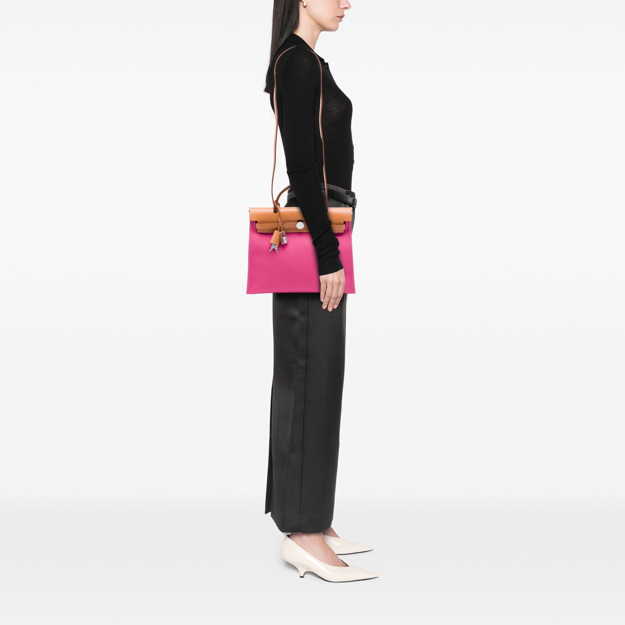 Hermès Toile Herbag Zip 31 - image 6