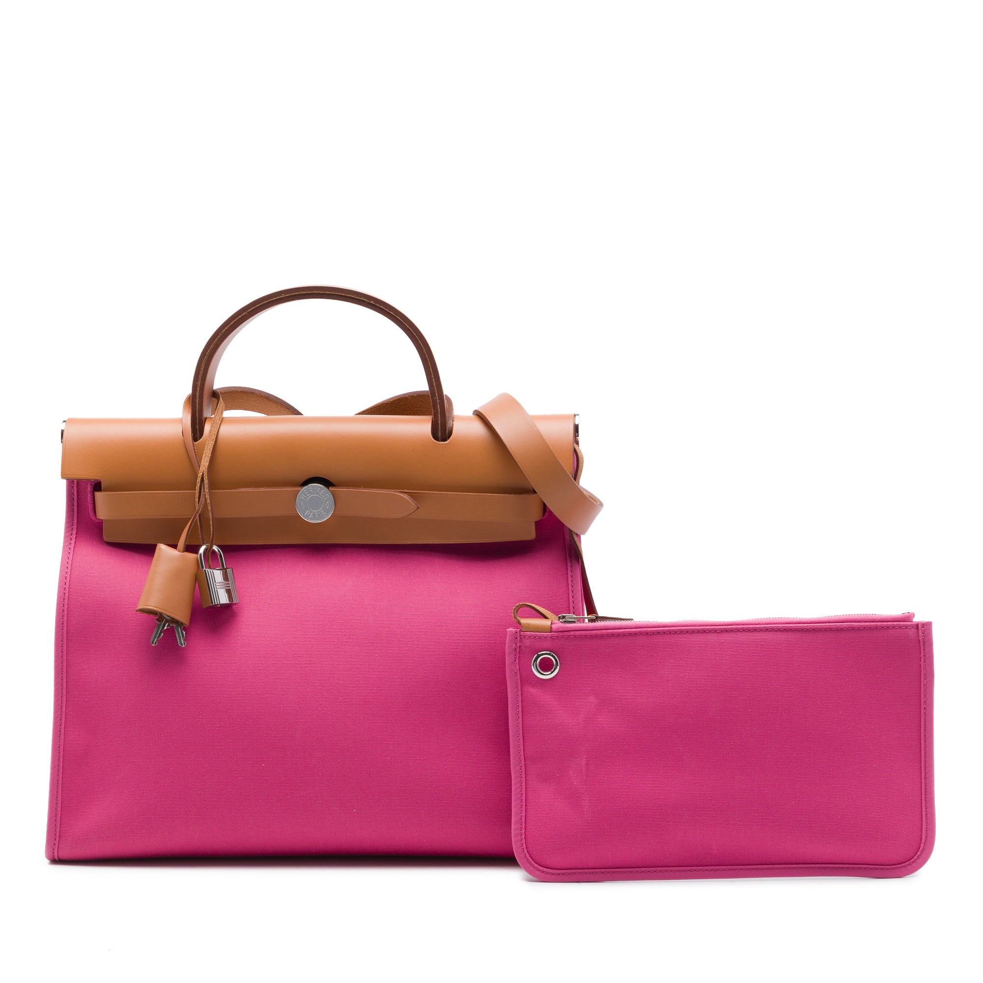 Hermès Toile Herbag Zip 31 - image 7