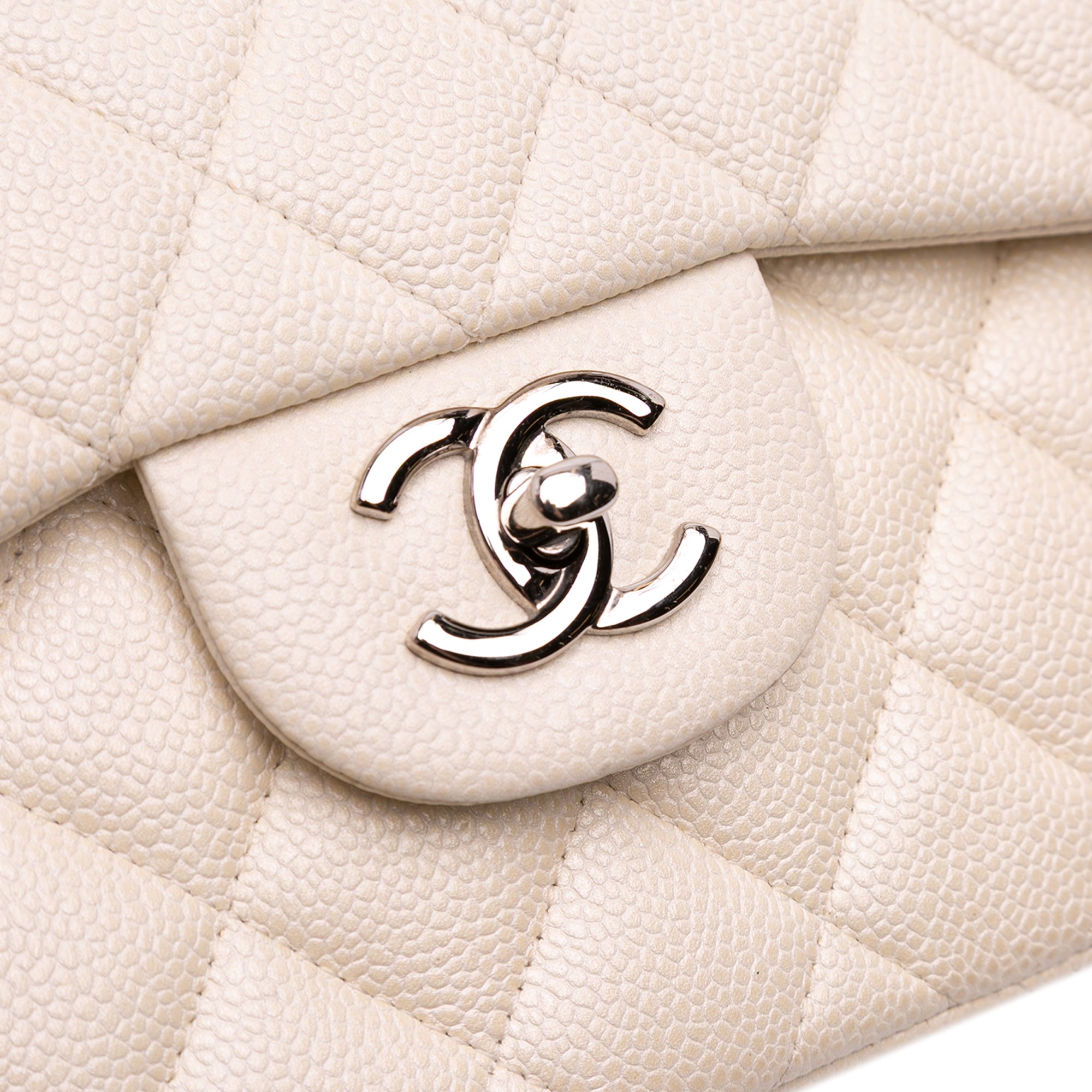 Chanel Jumbo Classic Caviar Double Flap - image 10