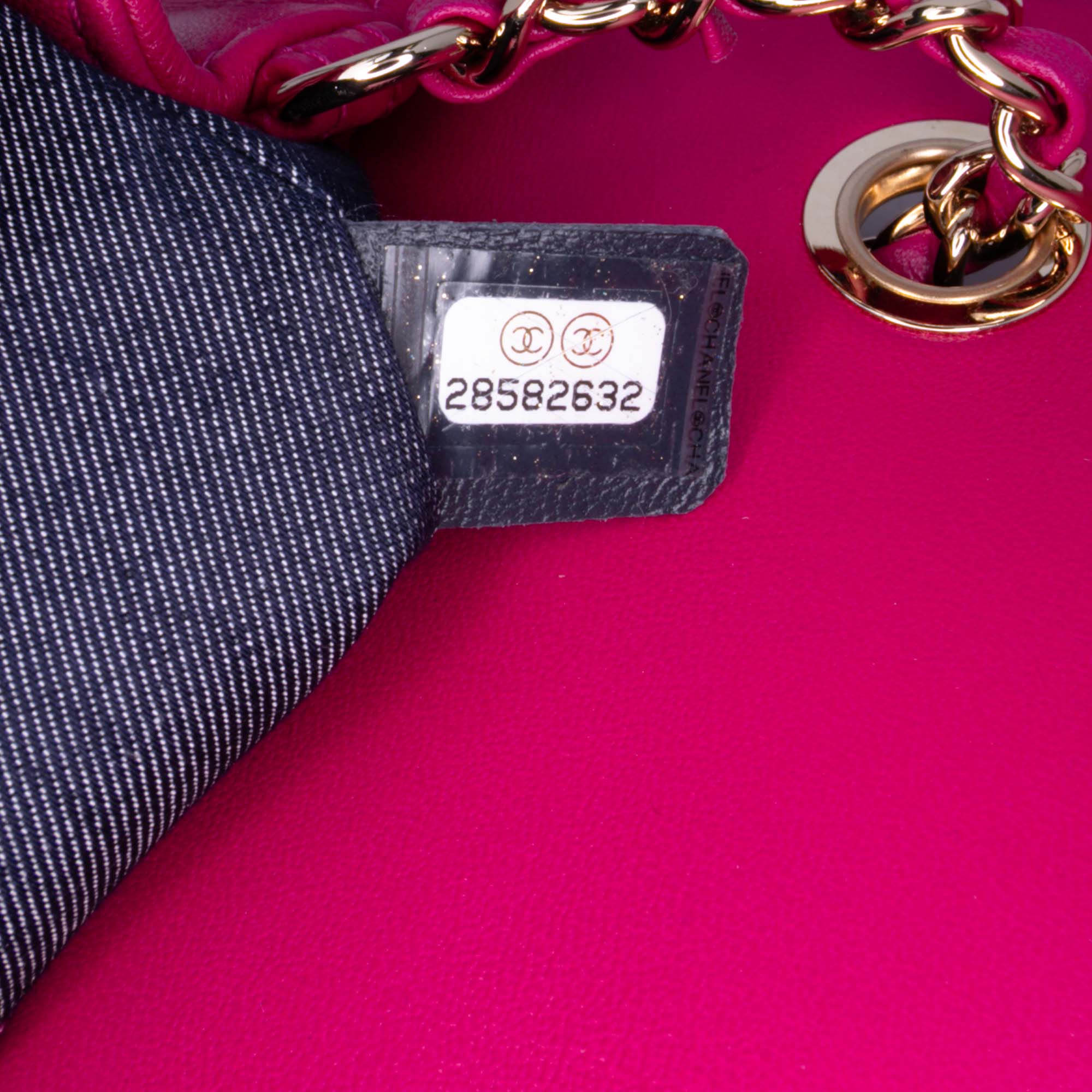 Chanel Lambskin CC Mania Flap - image 7