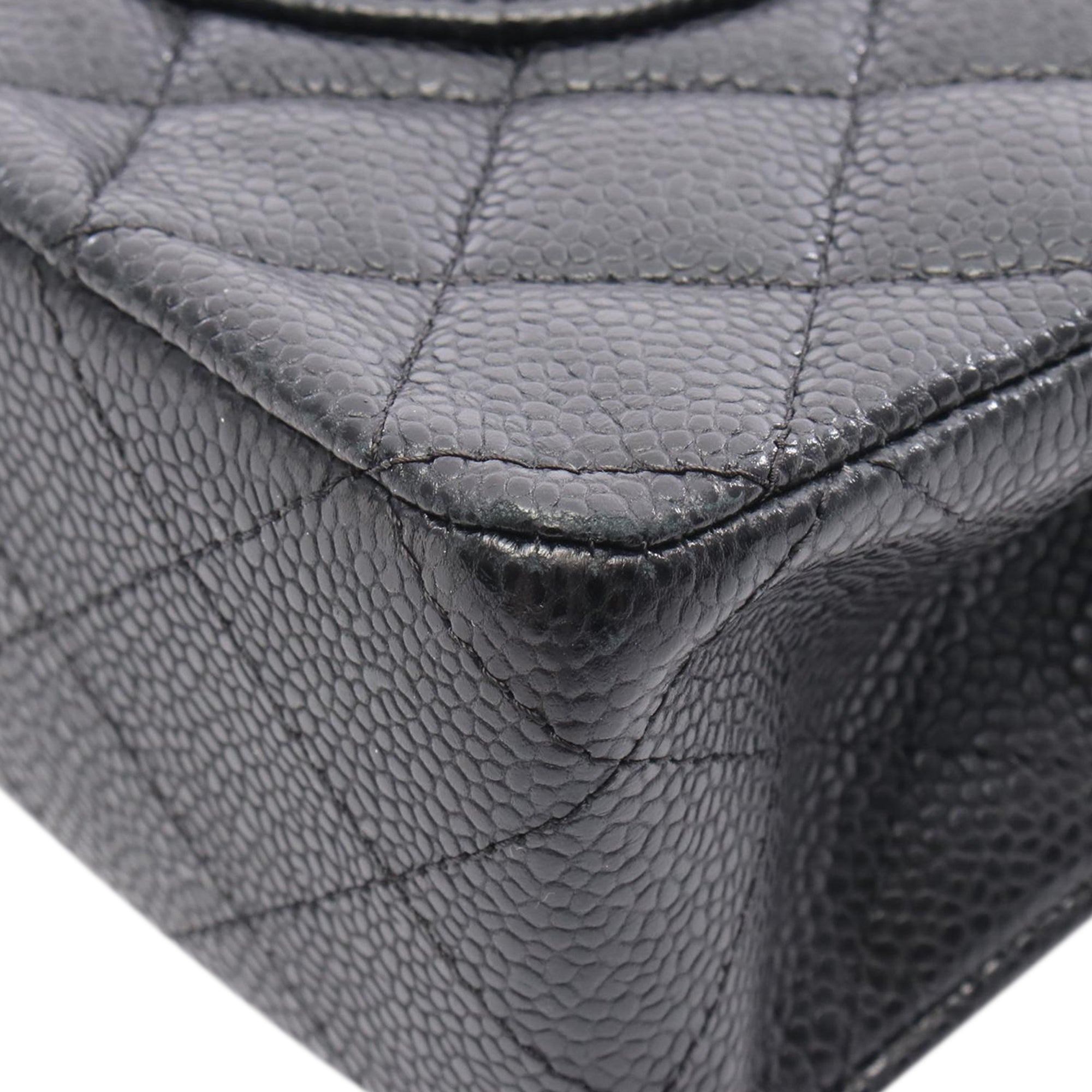 Chanel Medium Classic Caviar Double Flap - image 10