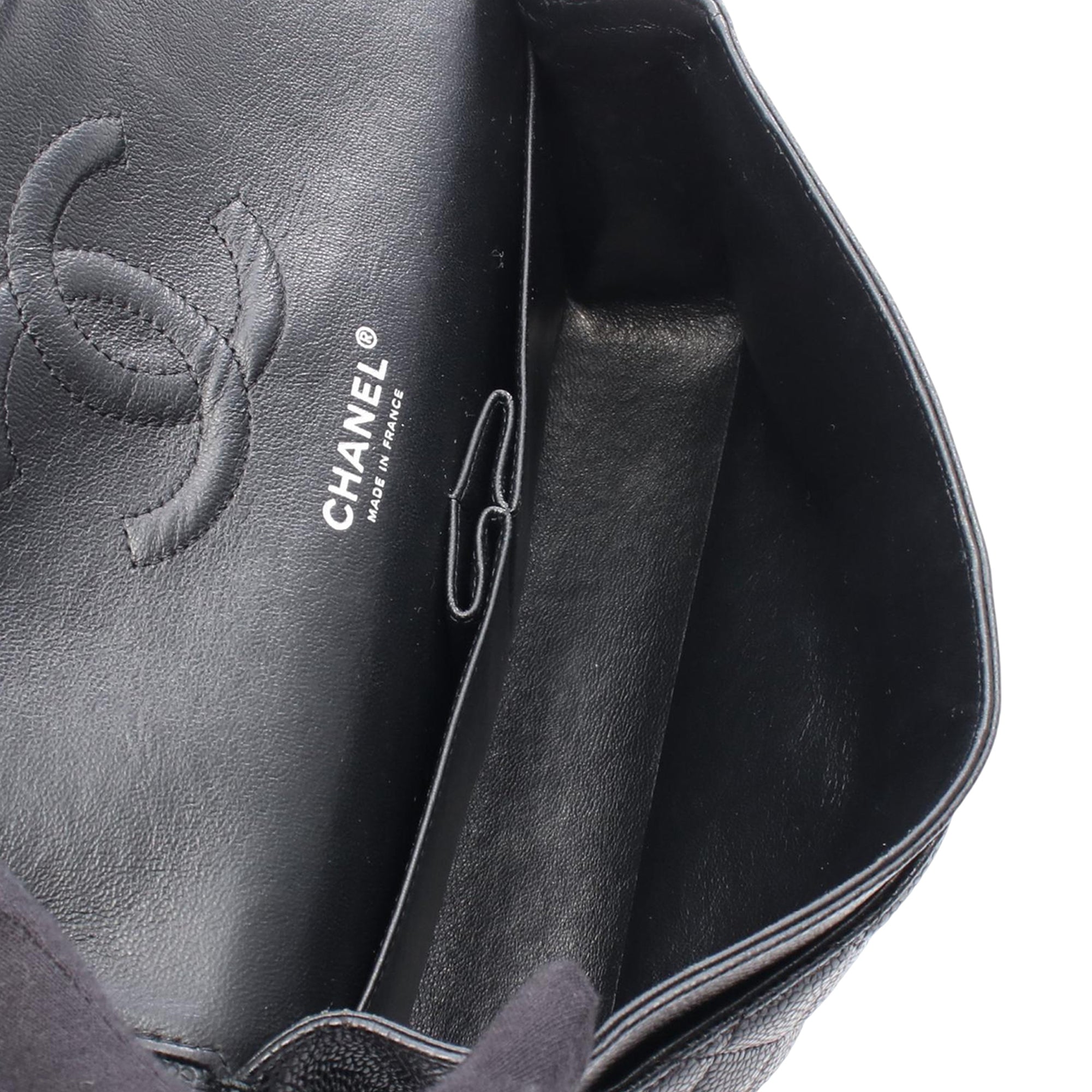 Chanel Medium Classic Caviar Double Flap - image 3