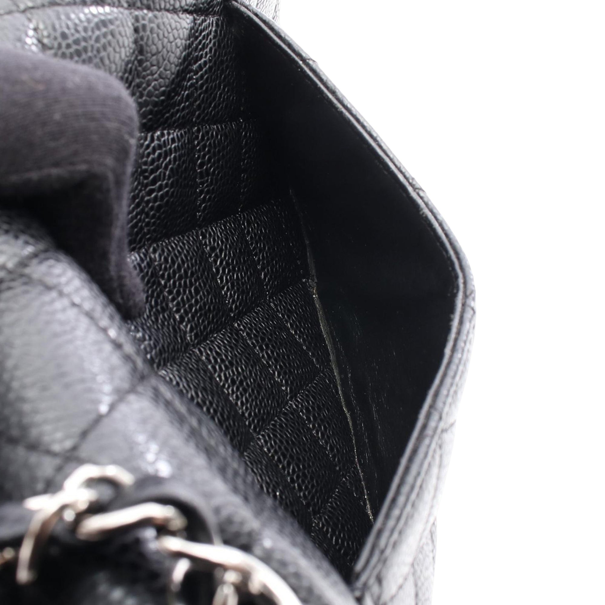 Chanel Medium Classic Caviar Double Flap - image 4