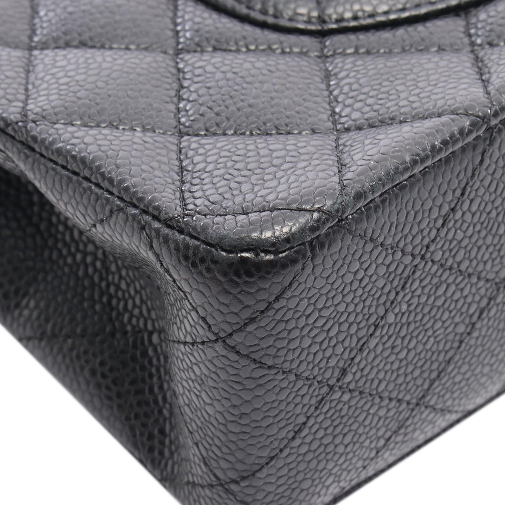 Chanel Medium Classic Caviar Double Flap - image 8