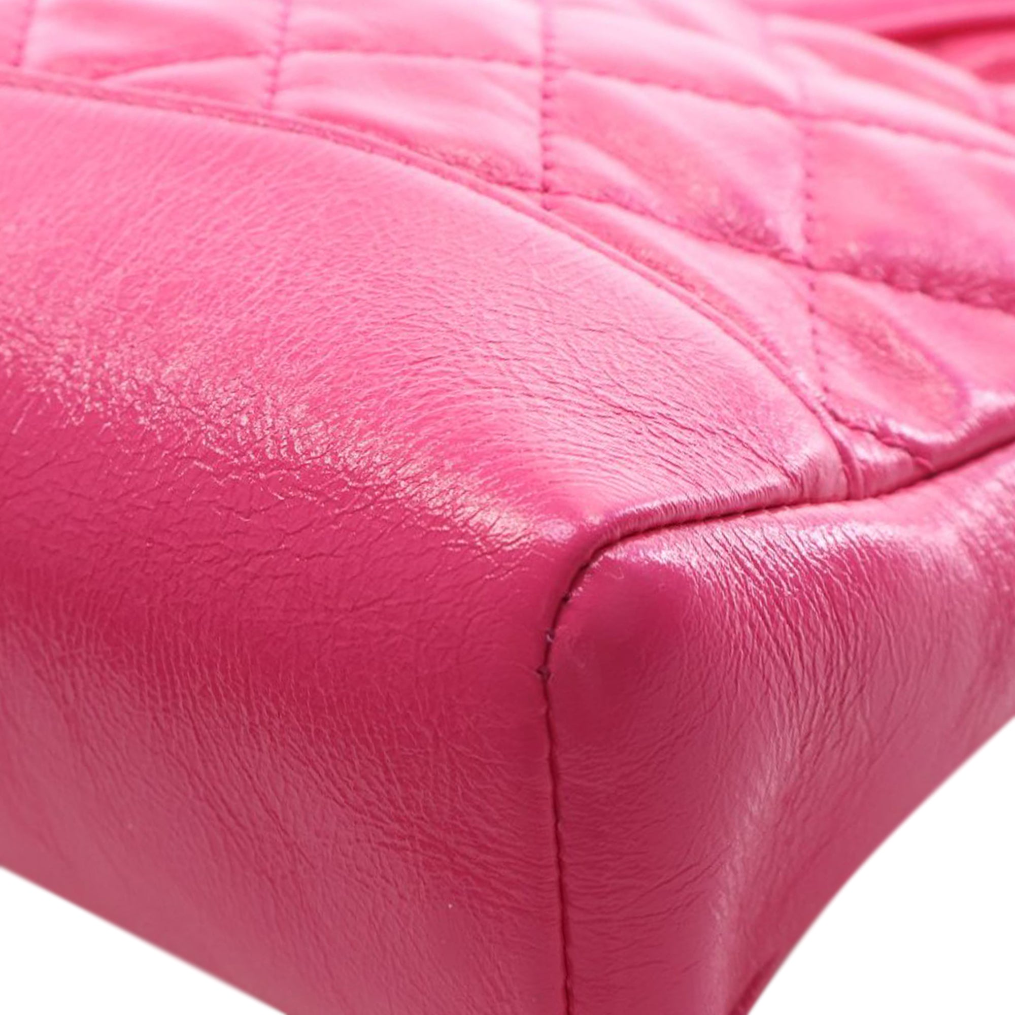 Chanel Large Quilted Glazed Calfskin 31 Shopping Bag - image 9