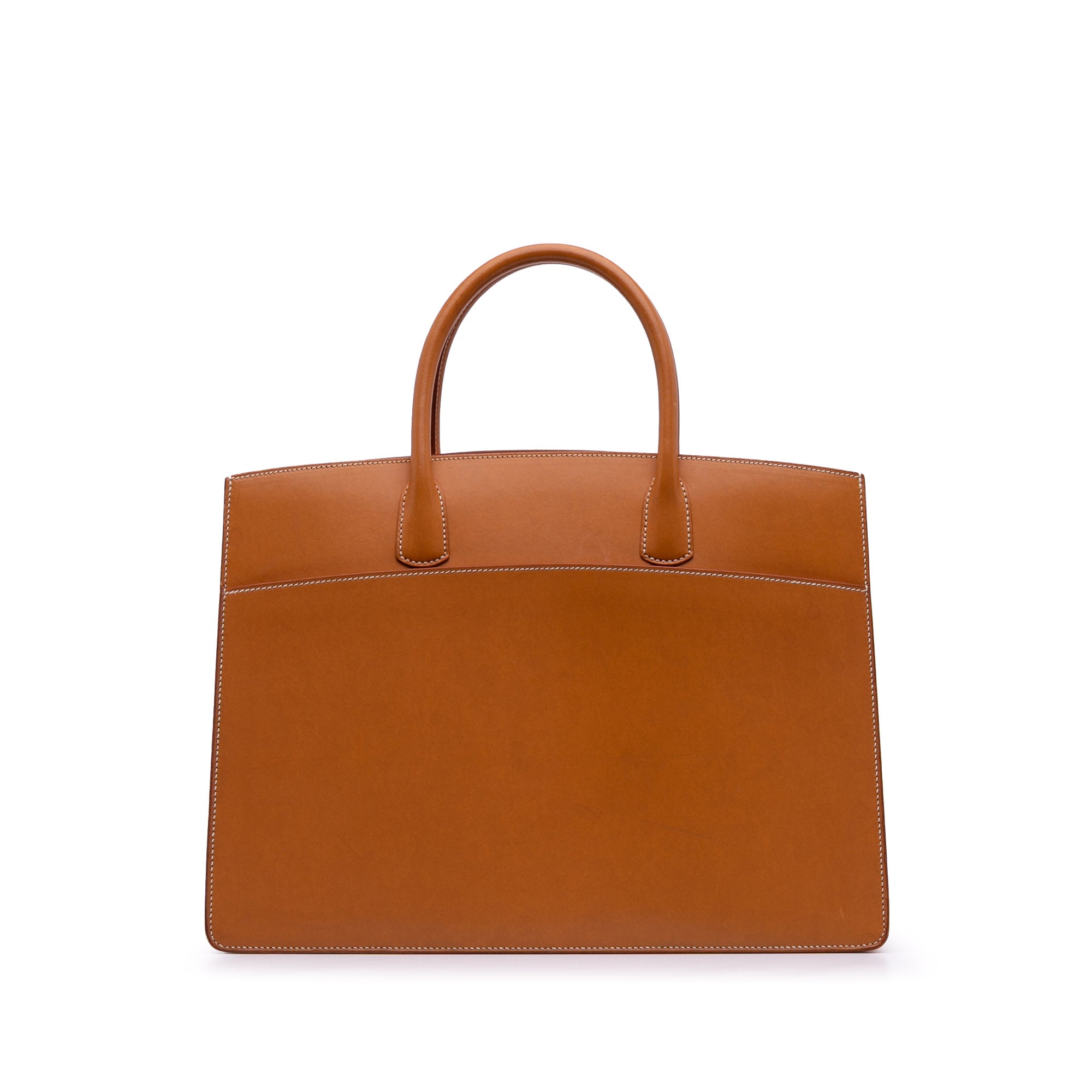 Hermès Barenia White Bus 40 - image 1