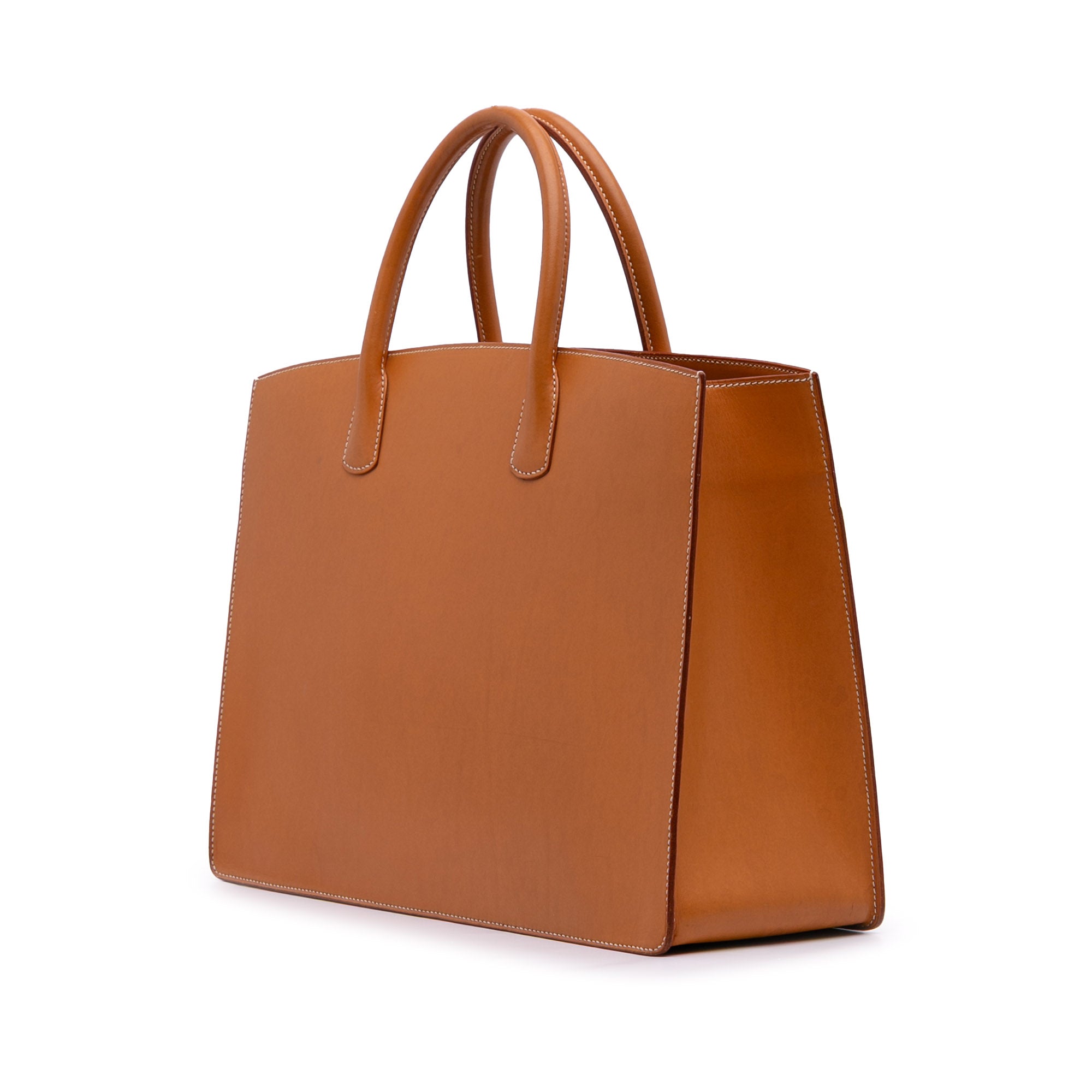 Hermès Barenia White Bus 40 - image 2