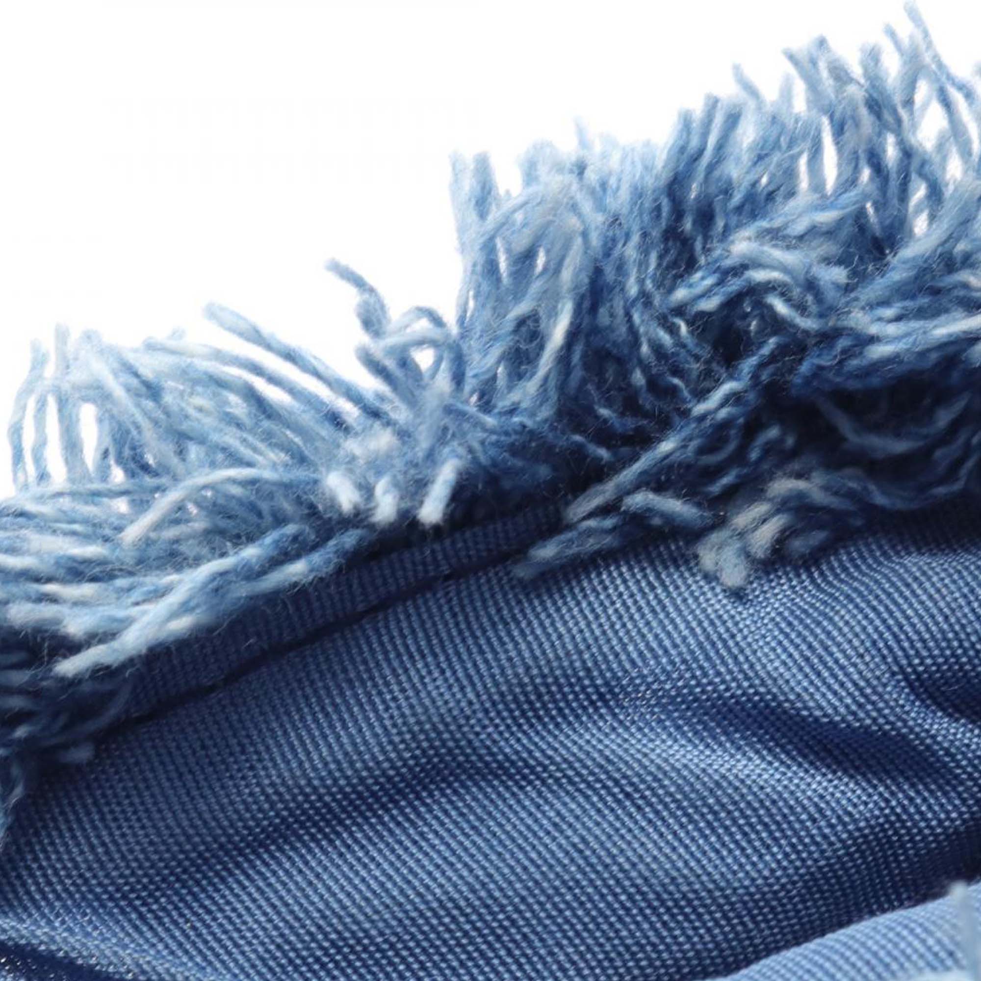Chanel Mini Quilted Denim Mood Bucket with Chain - image 7
