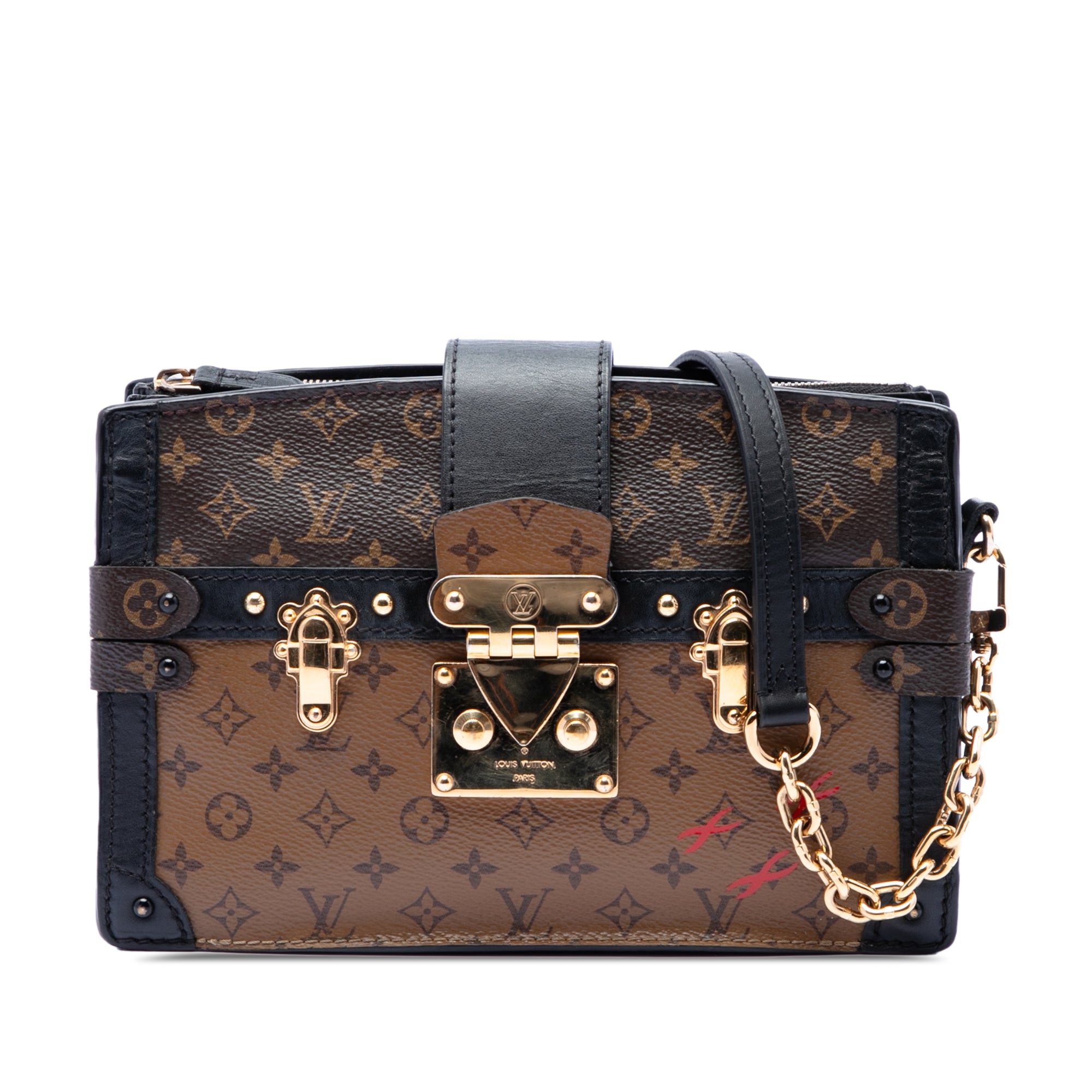 Louis Vuitton Monogram Reverse Trunk Clutch - image 1