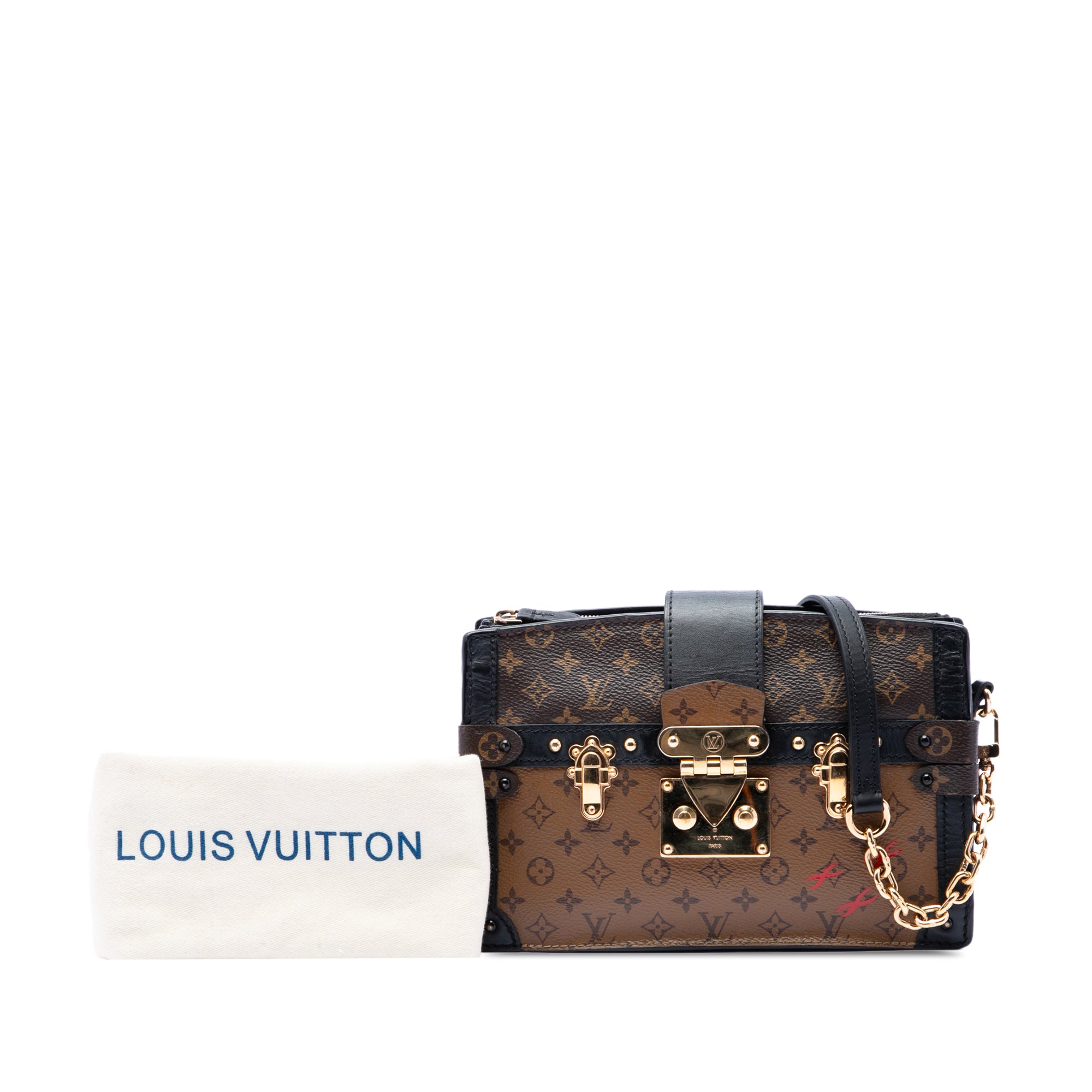 Louis Vuitton Monogram Reverse Trunk Clutch - image 7