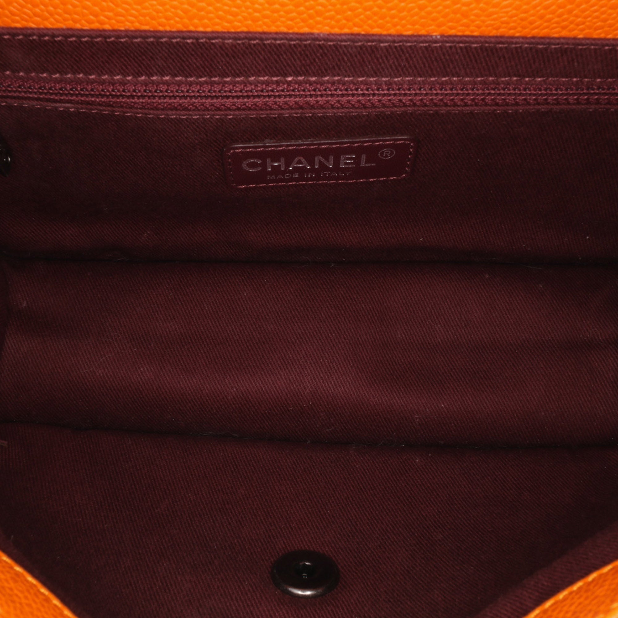 Chanel Quilted Caviar Retro Class Flap - image 4