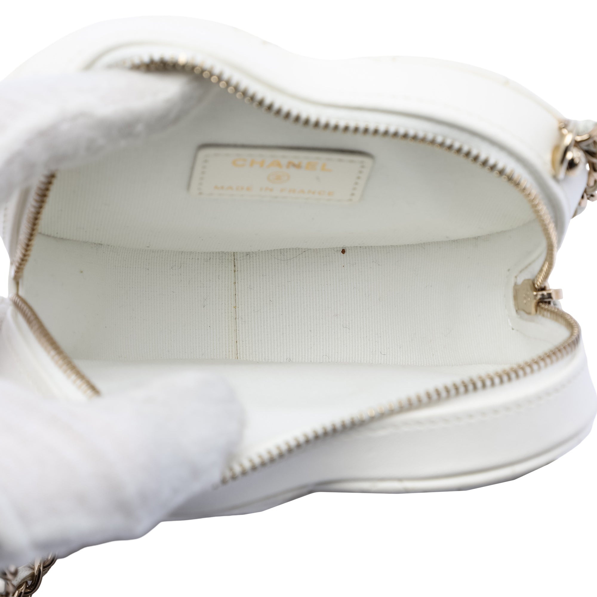 Chanel Mini Lambskin CC in Love Heart Crossbody - image 4