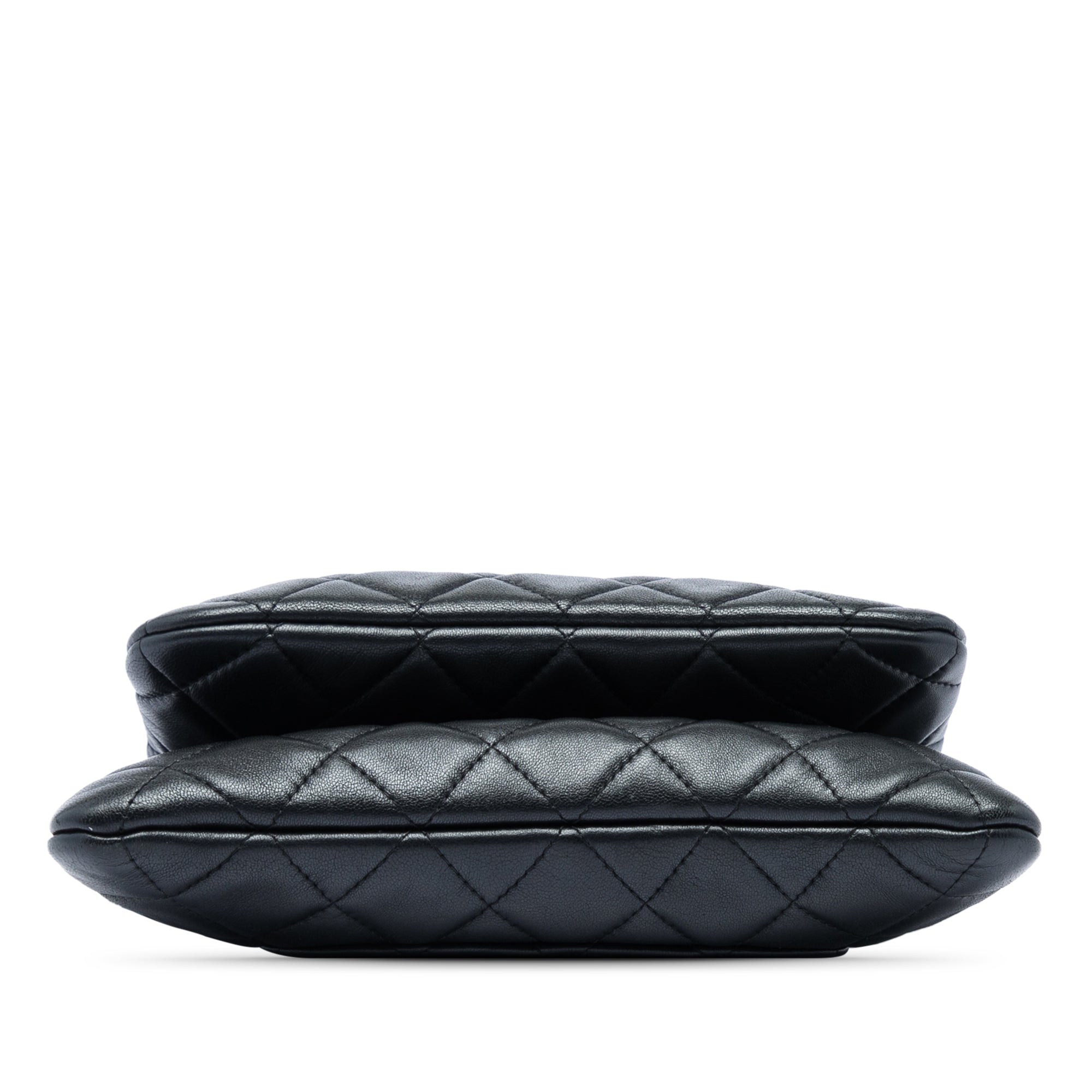 Chanel Quilted Lambskin Double Case with Chain - image 3