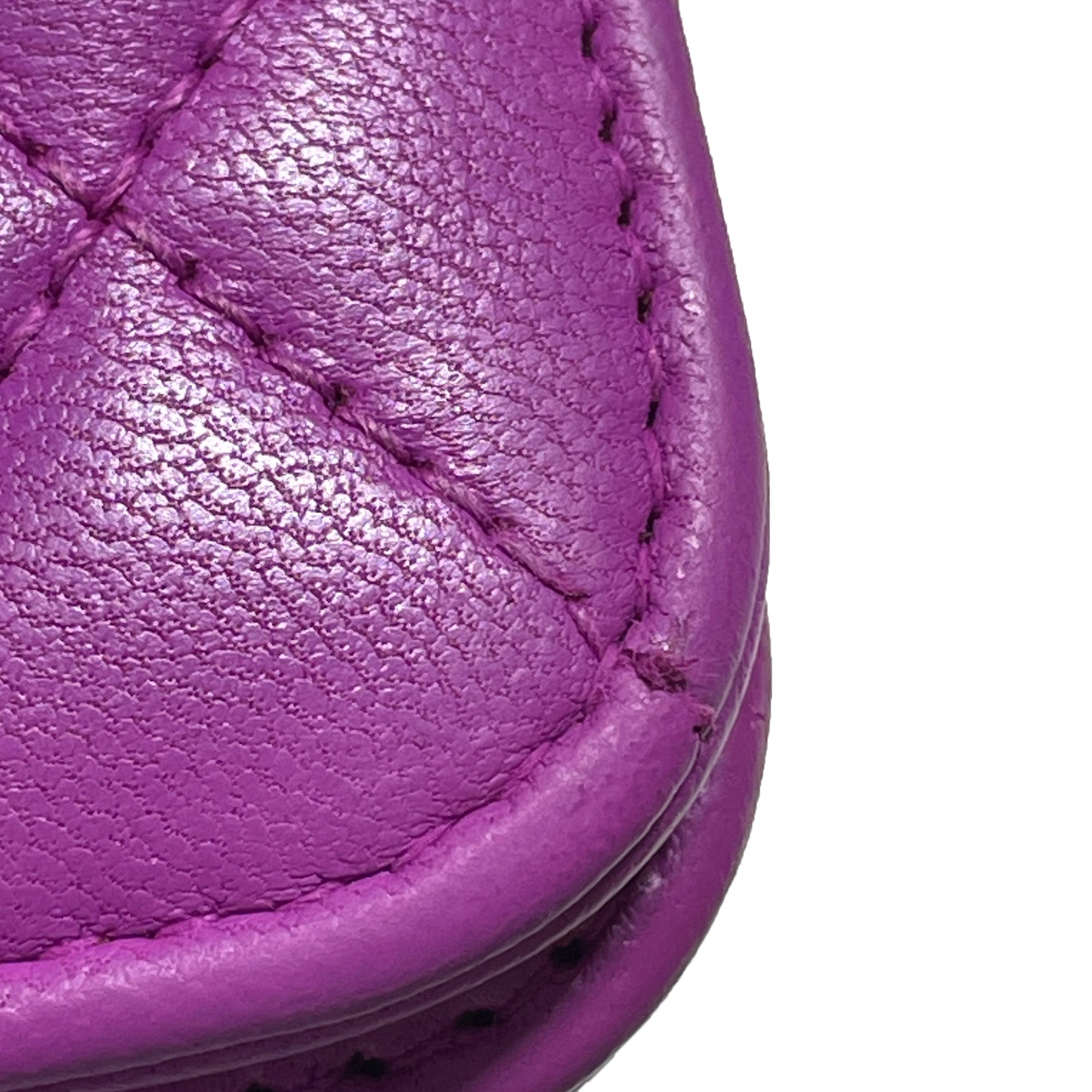 Chanel Quilted Lambskin Coco Boy Wallet On Chain - image 12