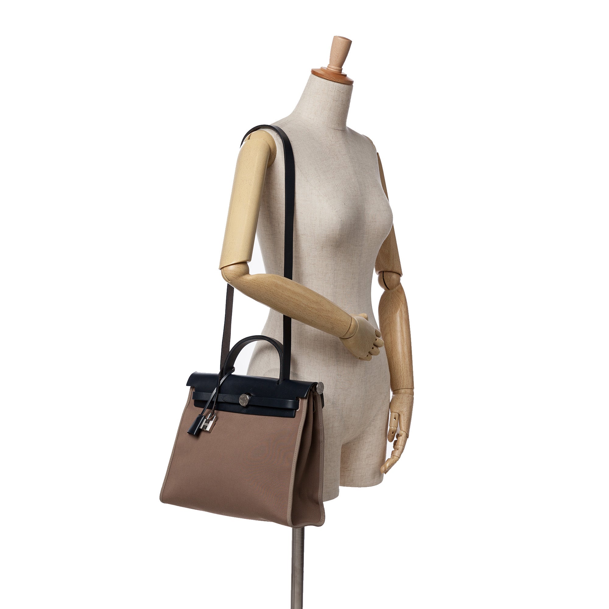 Hermès Toile Herbag Zip 31 - image 8