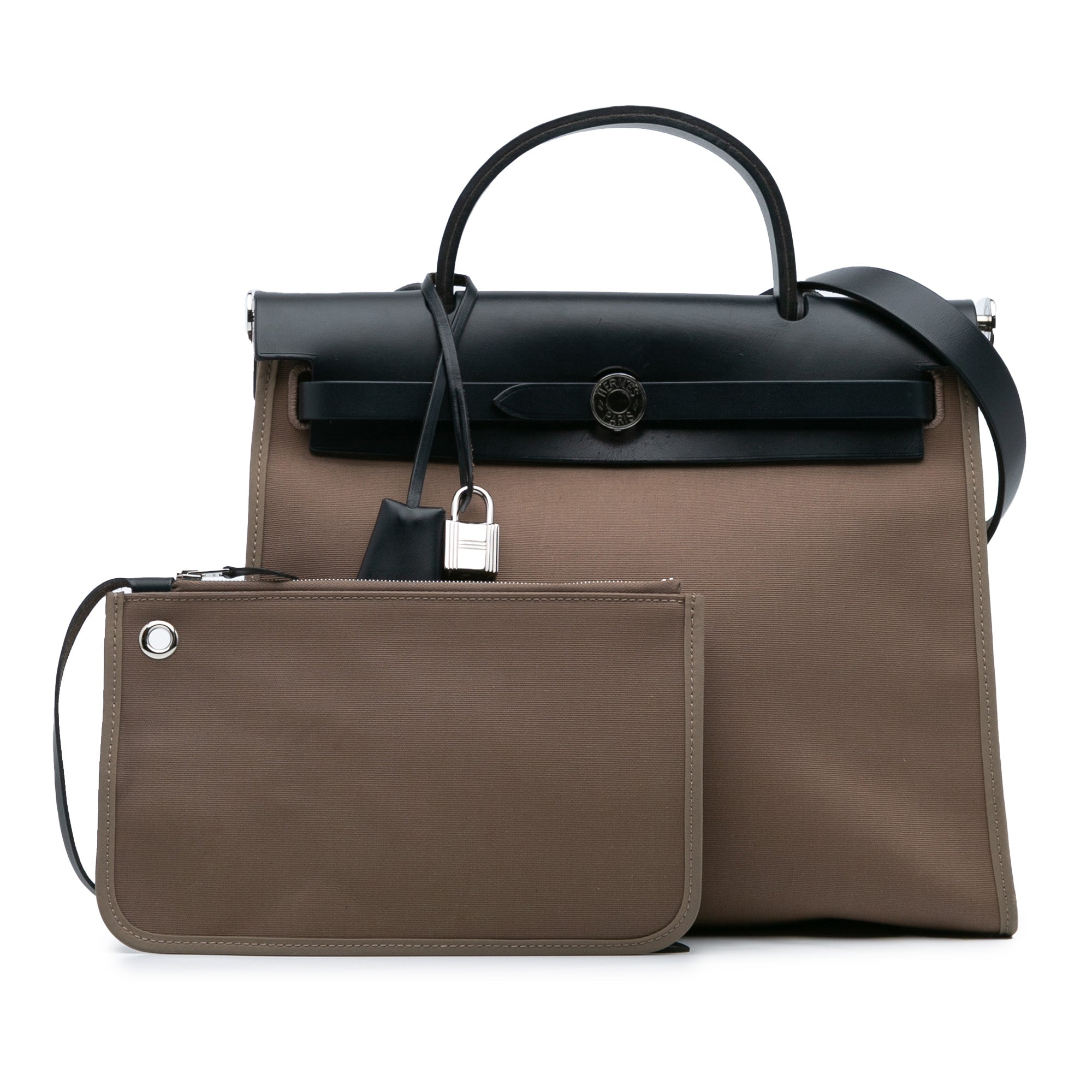 Hermès Toile Herbag Zip 31 - image 9