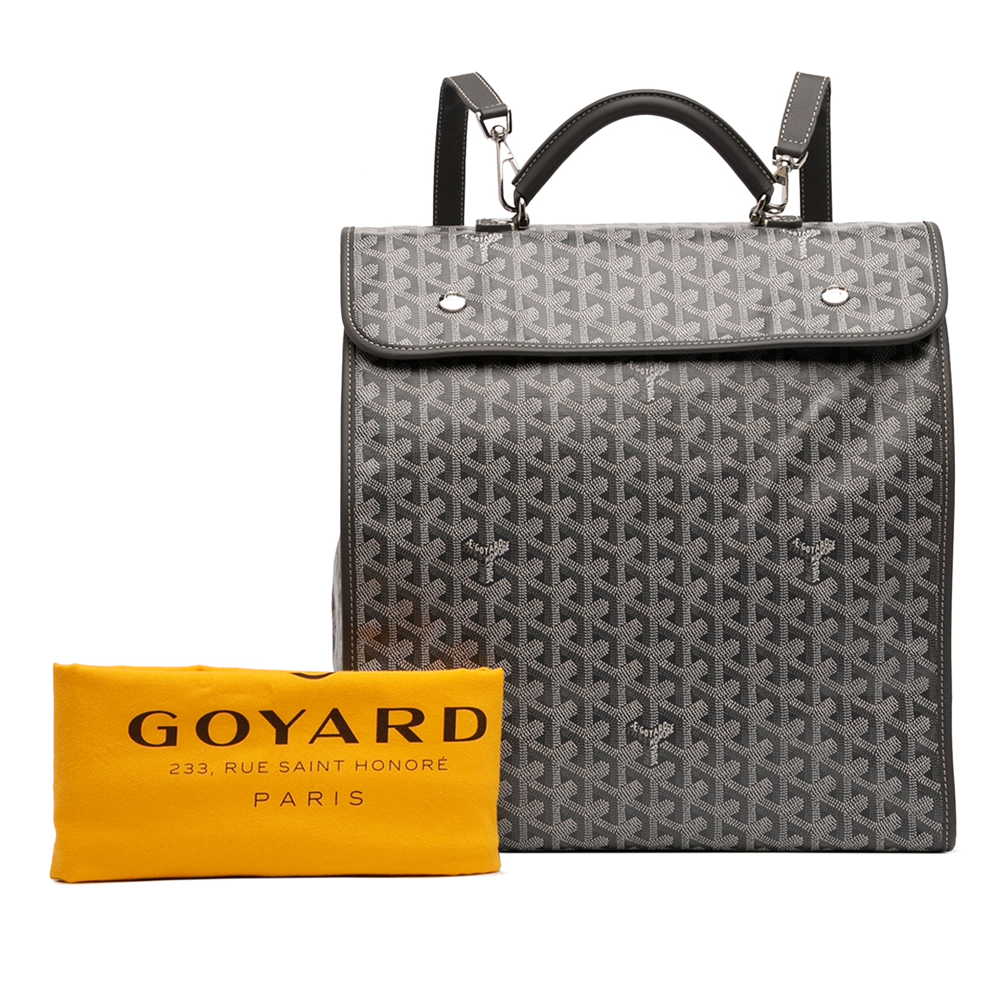 Goyard Goyardine Saint Leger Backpack - image 11