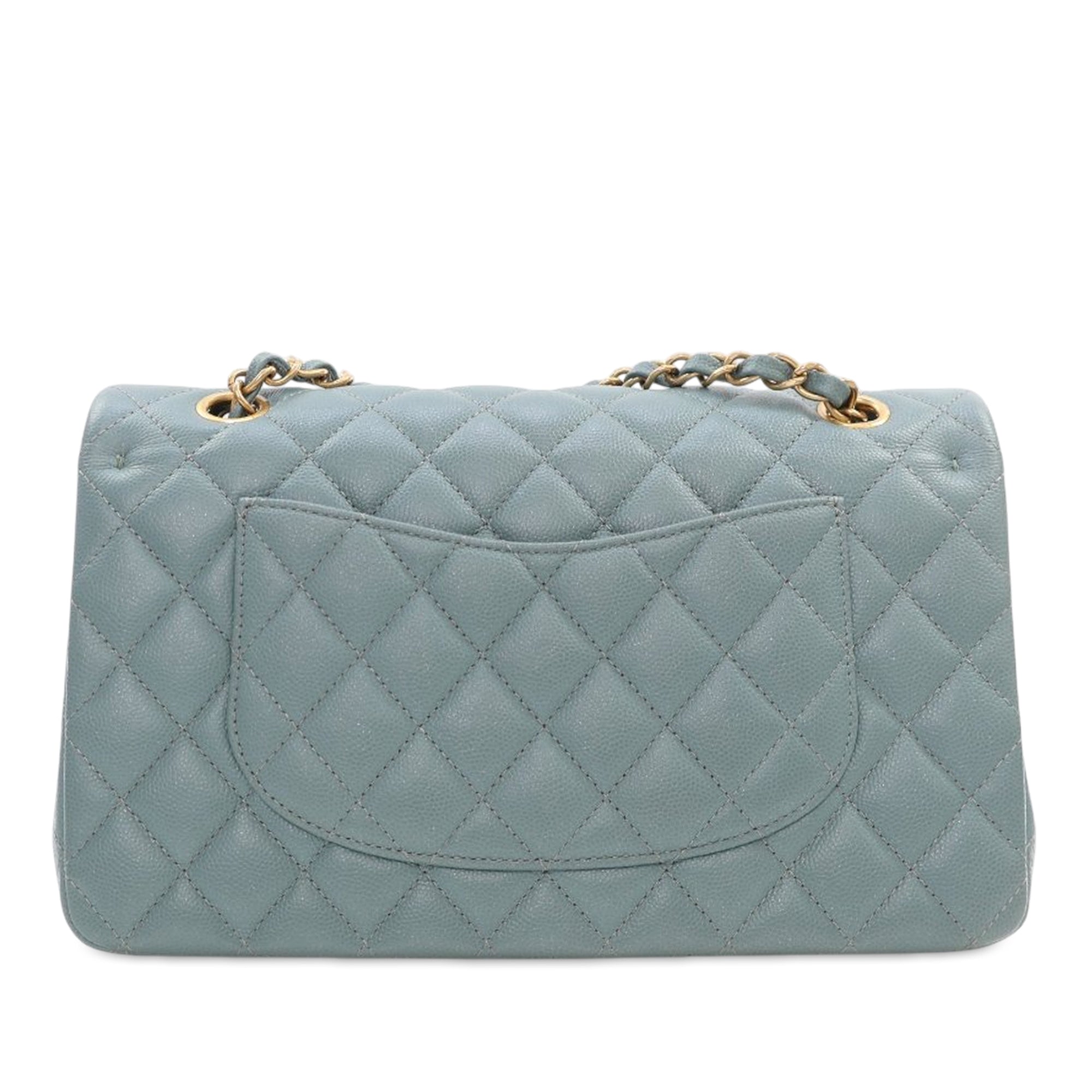 Chanel Medium Classic Iridescent Caviar Double Flap - image 3