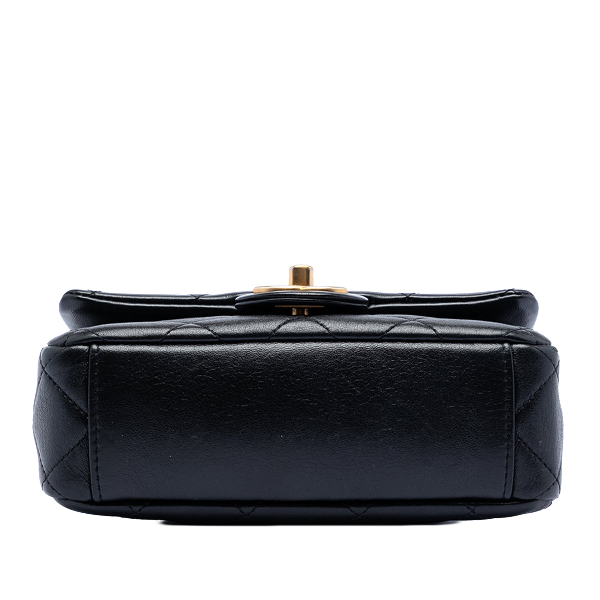 Chanel Mini CC Quilted Calfskin Multi Chain Single Flap - image 3