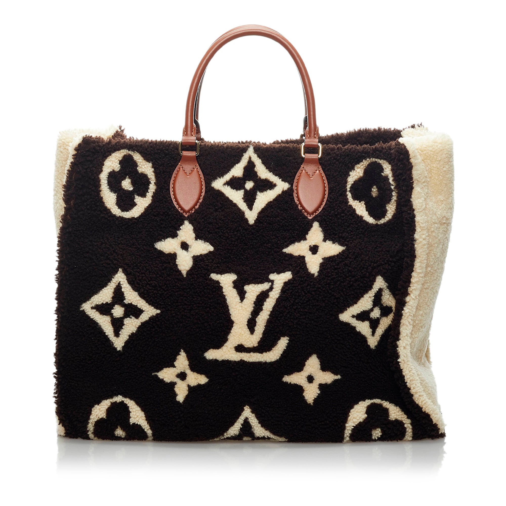 Louis Vuitton Monogram Giant Shearling Teddy Onthego GM - image 1