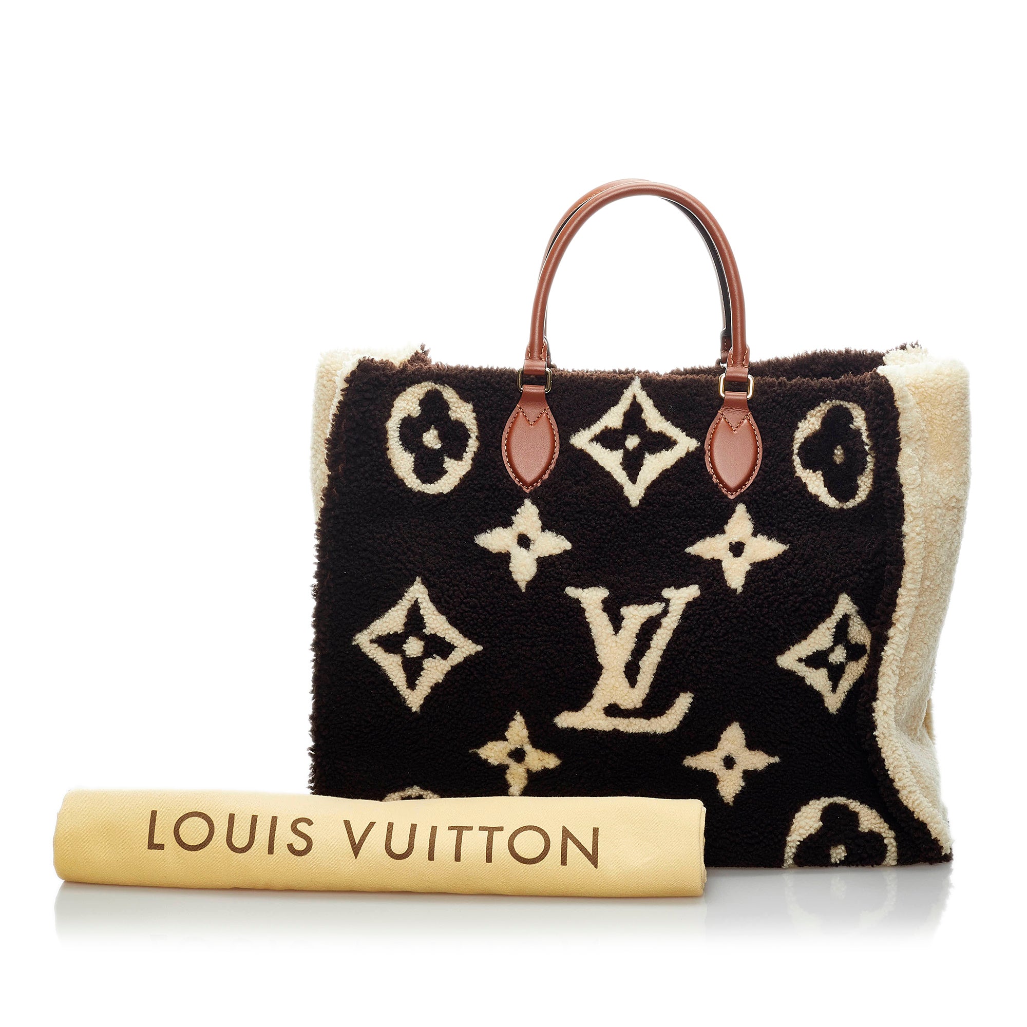 Louis Vuitton Monogram Giant Shearling Teddy Onthego GM - image 10