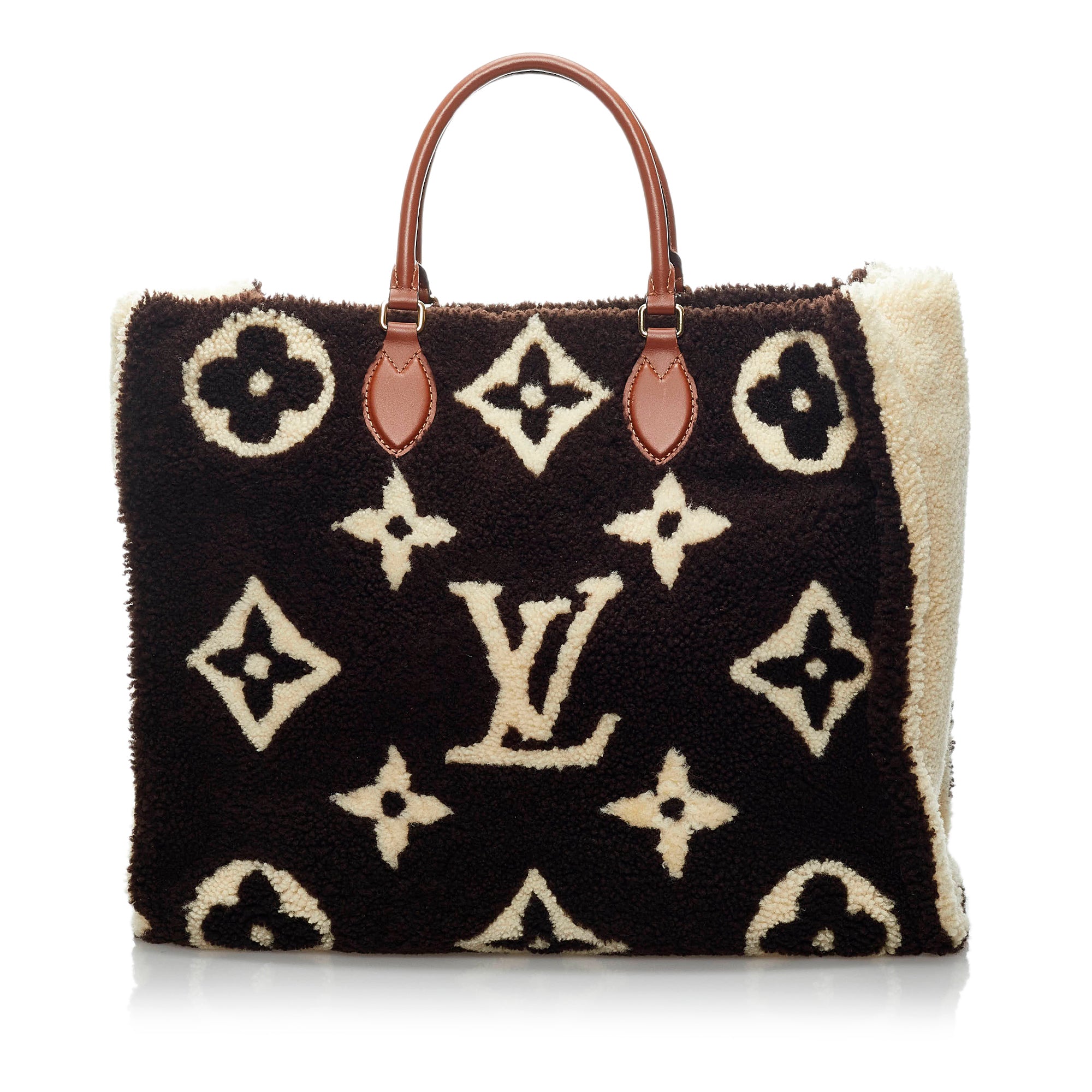 Louis Vuitton Monogram Giant Shearling Teddy Onthego GM - image 3