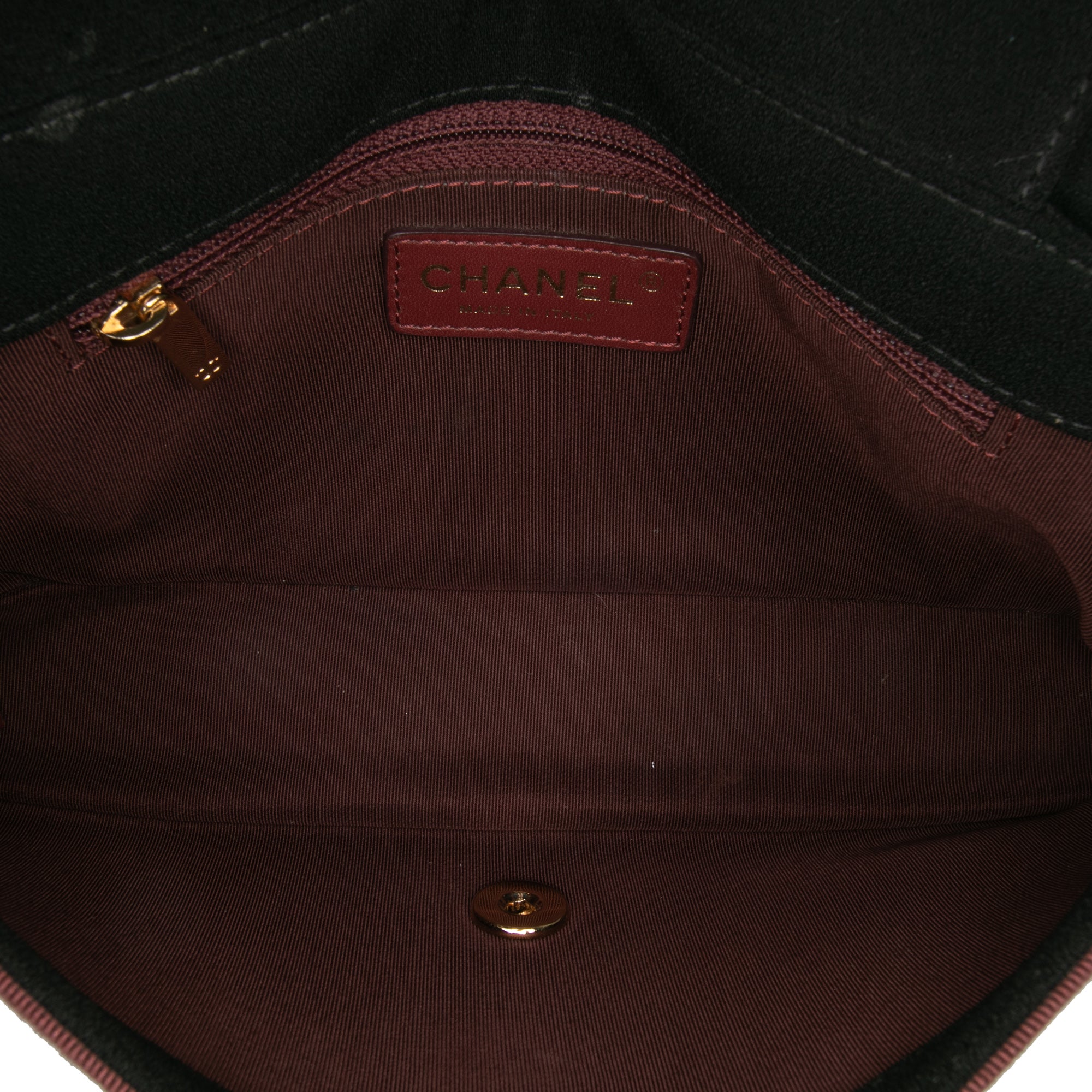 Chanel Small Bicolor Quilted Grosgrain Satin Small Mademoiselle Double Flap - image 4