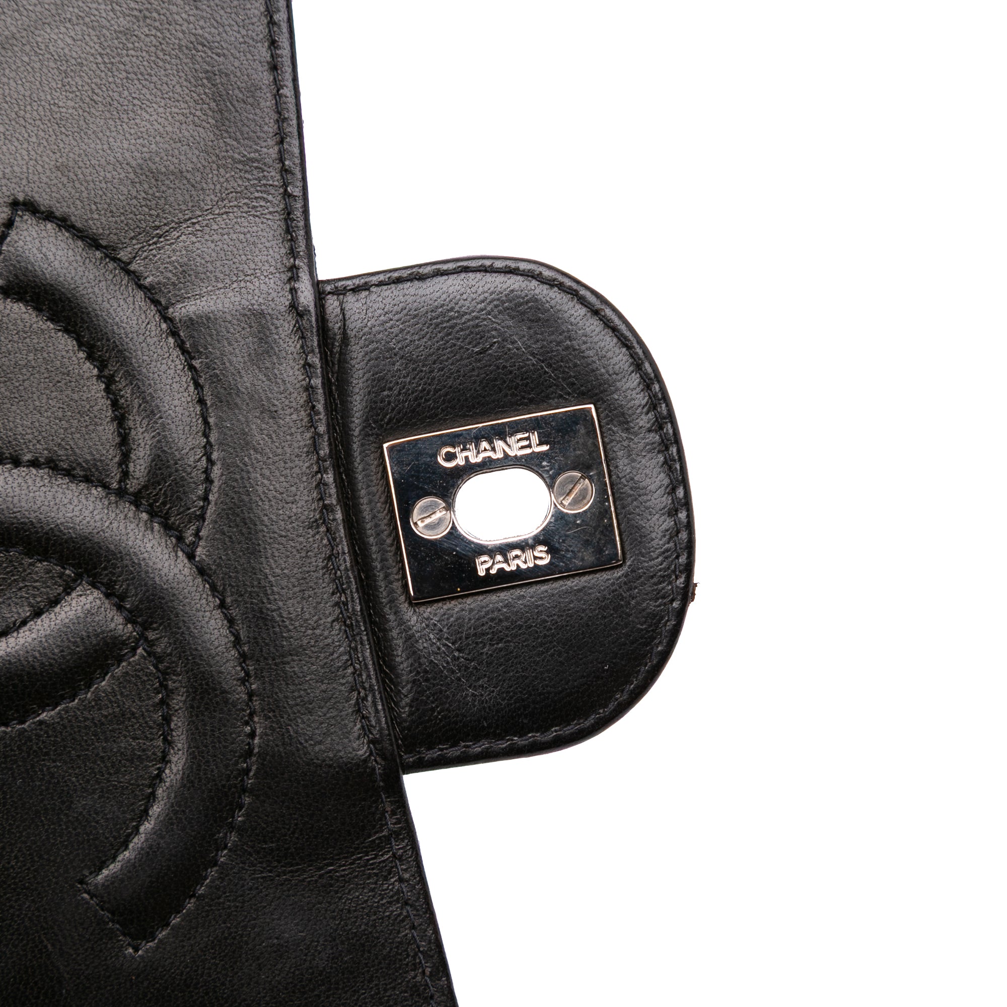Chanel Medium Classic Microquilted Lambskin Single Flap - image 9