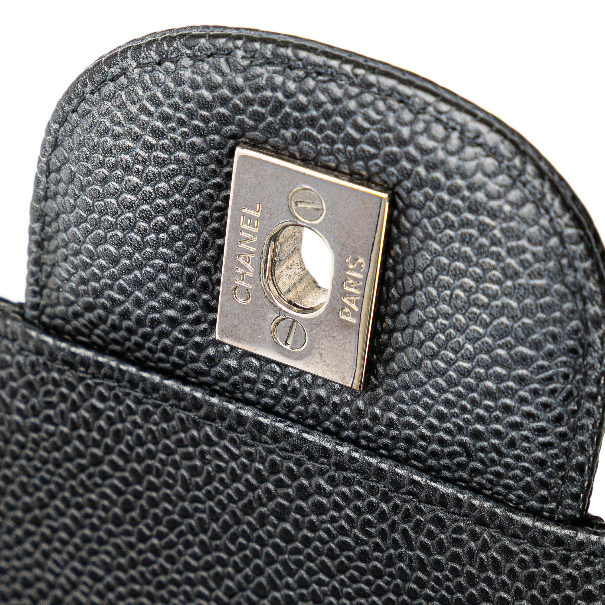 Chanel Jumbo Classic Caviar Double Flap - image 9