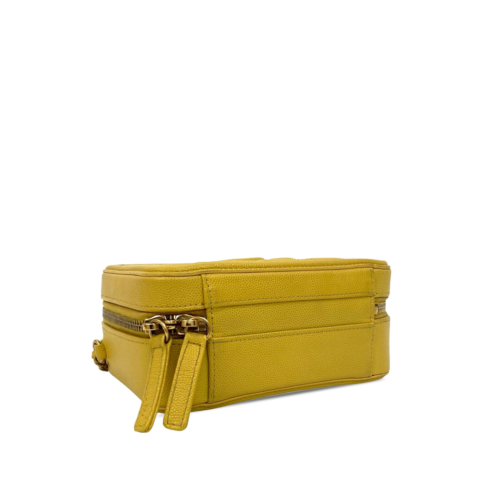 Chanel Small Caviar CC Filigree Vanity Case - image 3