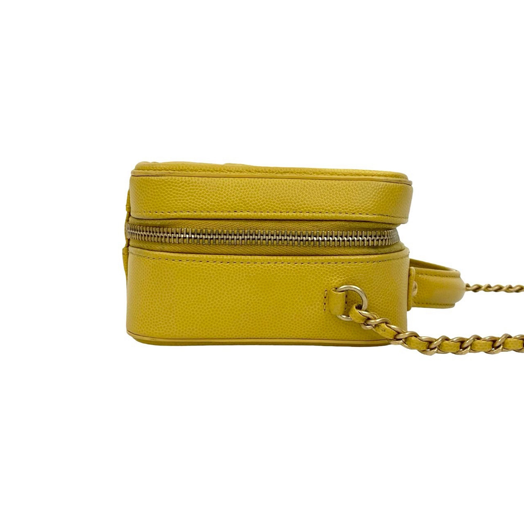 Chanel Small Caviar CC Filigree Vanity Case - image 6