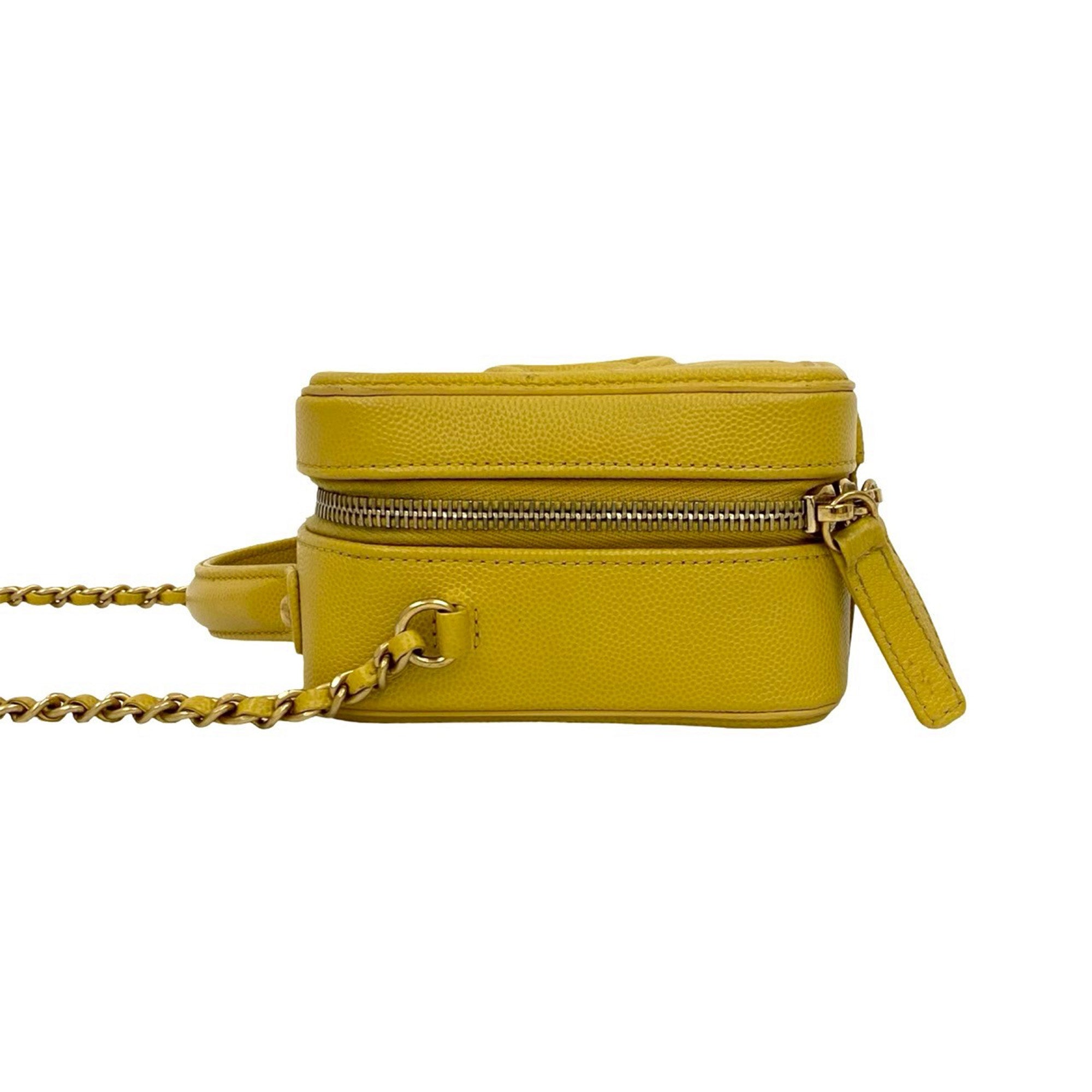 Chanel Small Caviar CC Filigree Vanity Case - image 7