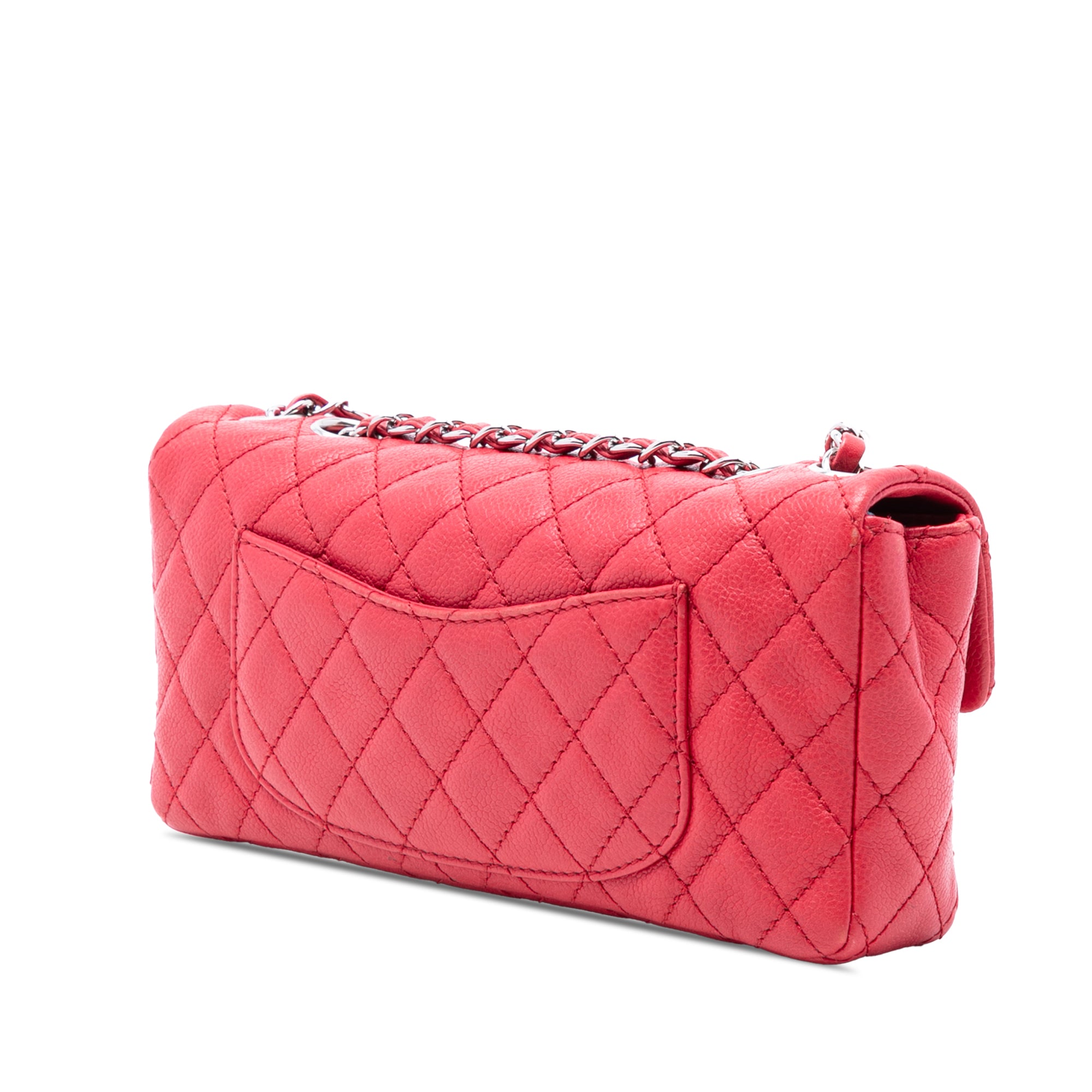 Chanel Classic Caviar East West Single Flap - image 2
