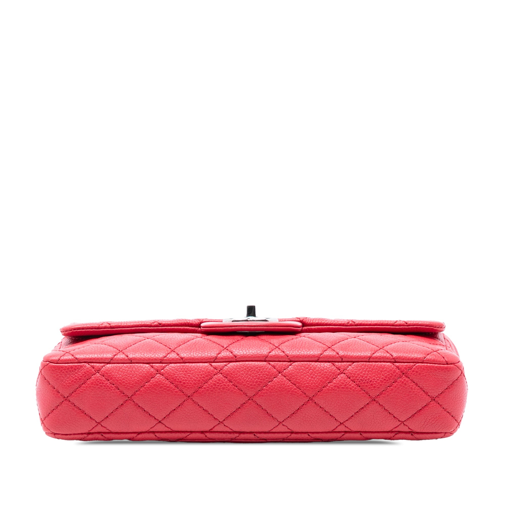 Chanel Classic Caviar East West Single Flap - image 3