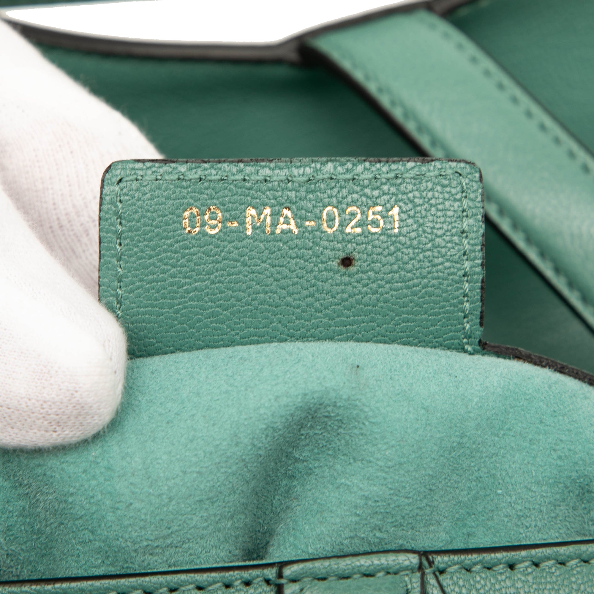 Dior Mini Goatskin Saddle Bag - image 6