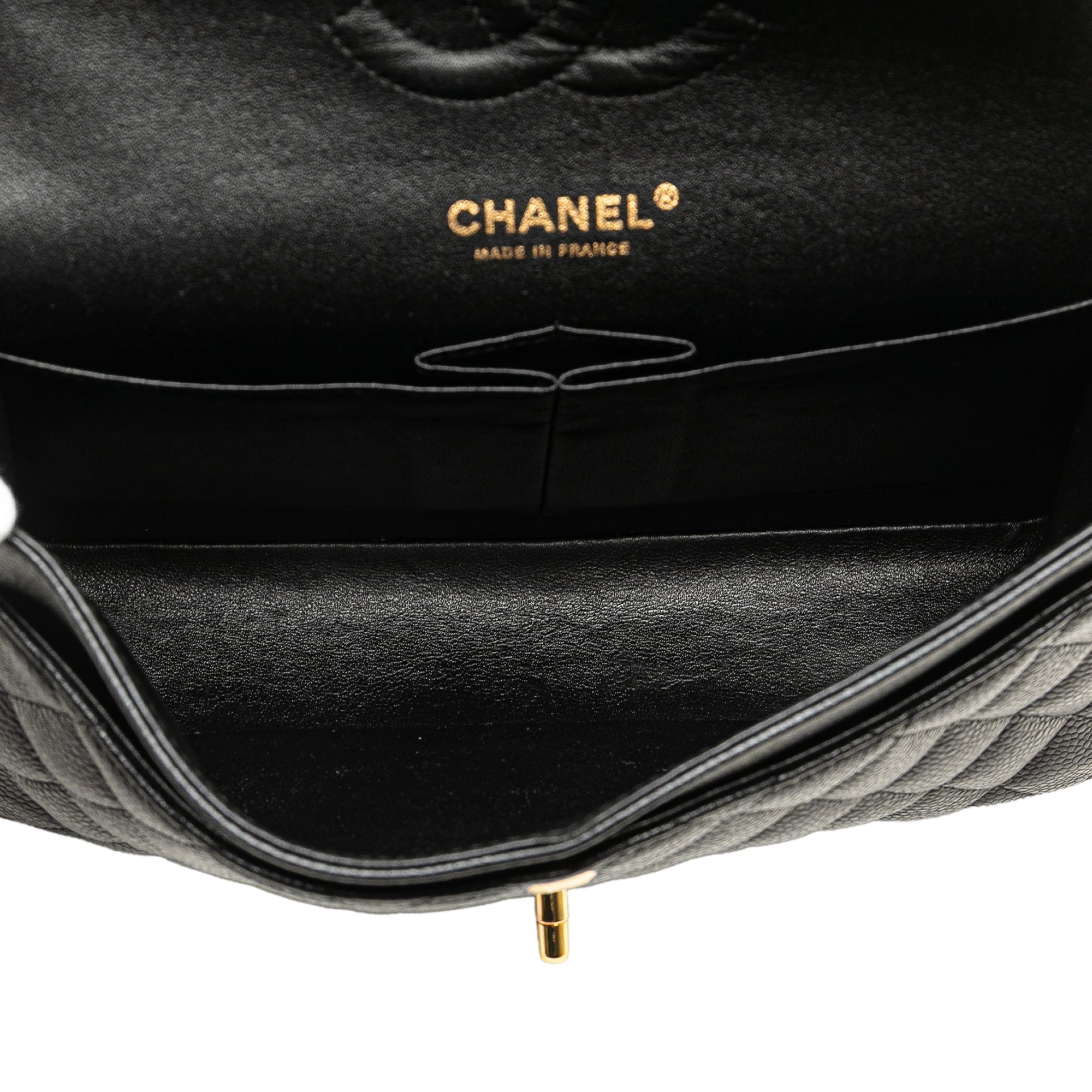Chanel Medium Classic Caviar Double Flap - image 4