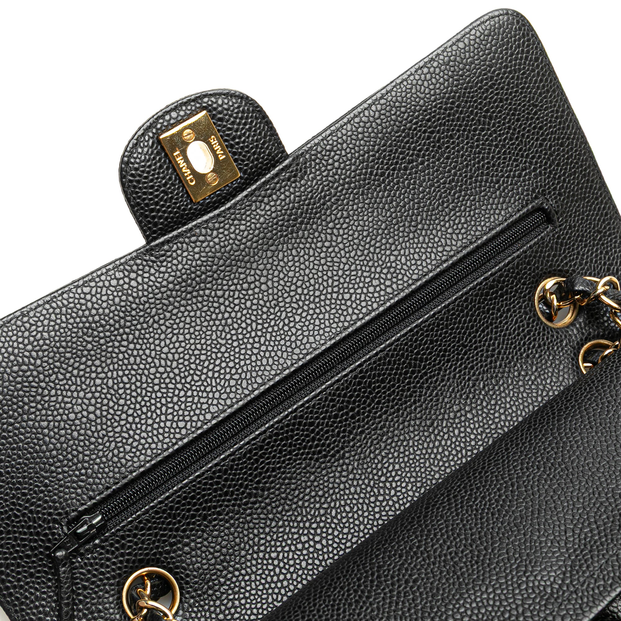 Chanel Medium Classic Caviar Double Flap - image 8