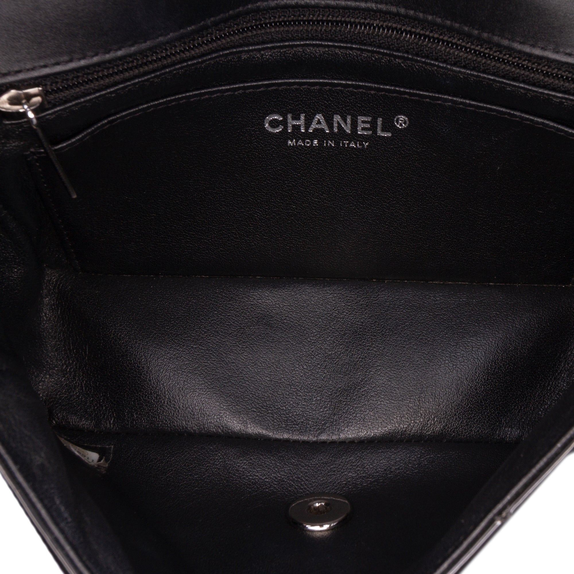 Chanel Mini Rectangular Classic Bicolor Patent Single Flap - image 4