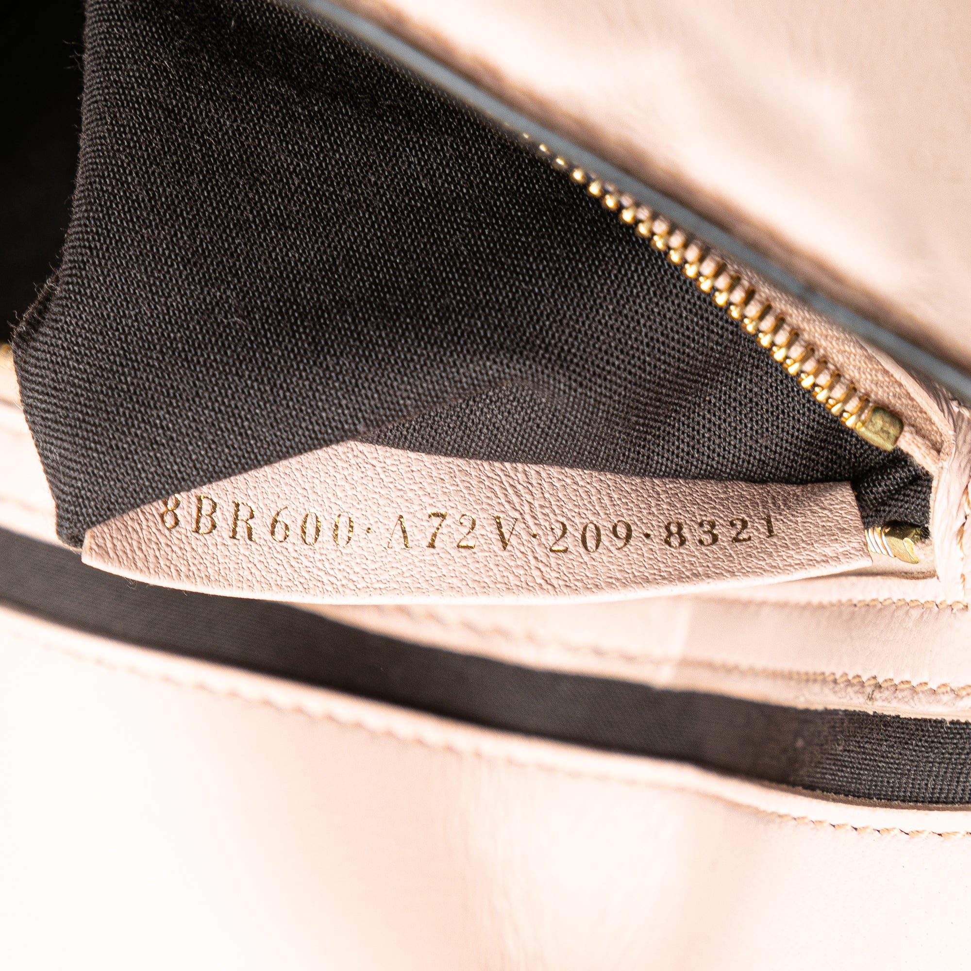 Fendi Zucca Embossed Leather Baguette Satchel - image 6