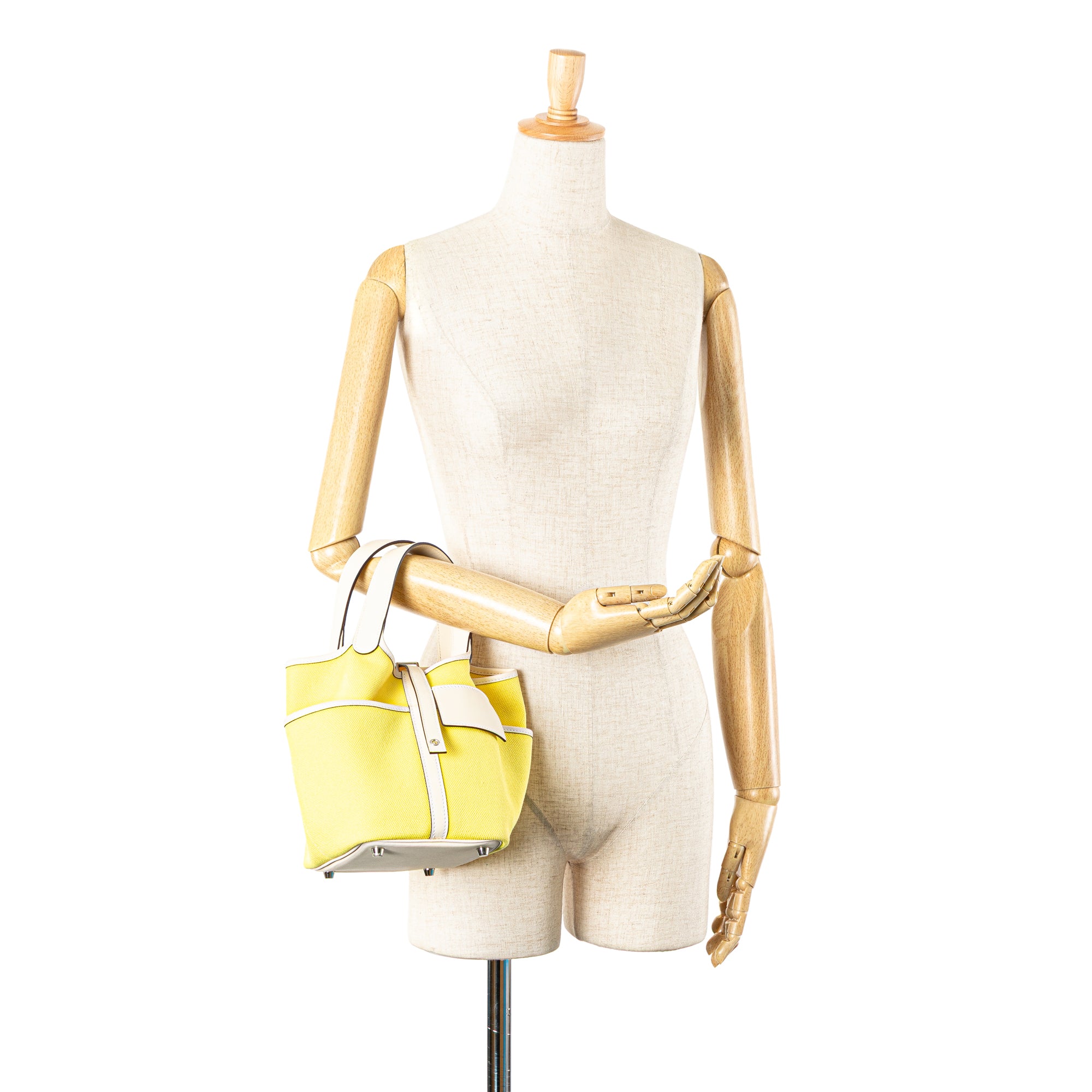 Hermès Toile Goeland and Swift Cargo Picotin Lock 18 - image 11